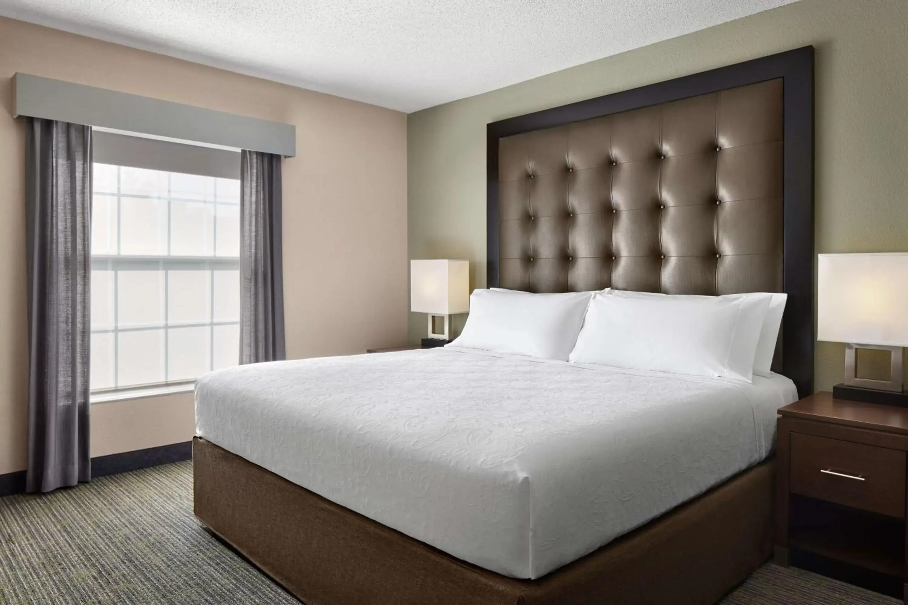 Bed in Homewood Suites by Hilton Baltimore-Washington Intl Apt