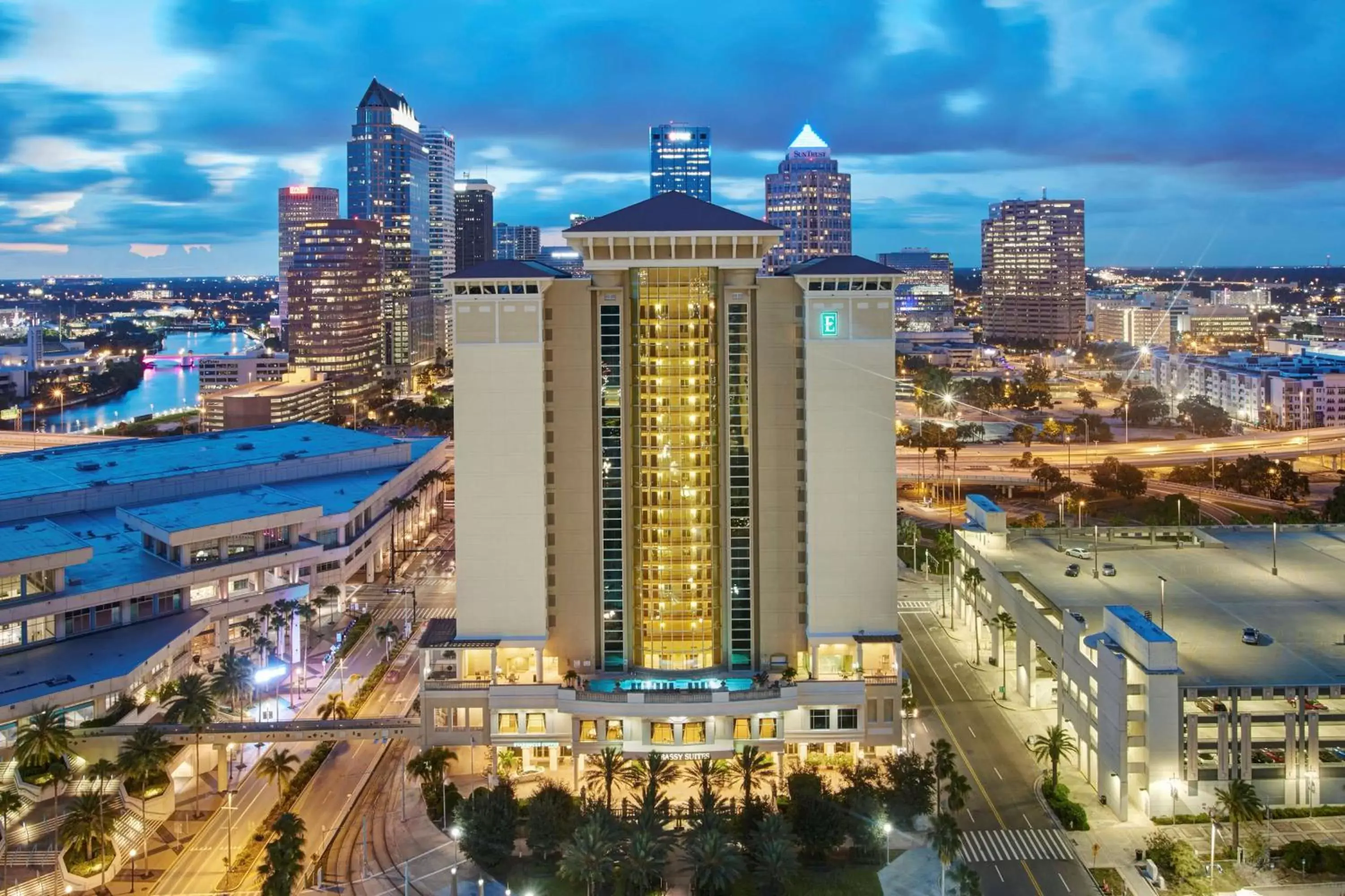 Property building in Embassy Suites by Hilton Tampa Downtown Convention Center