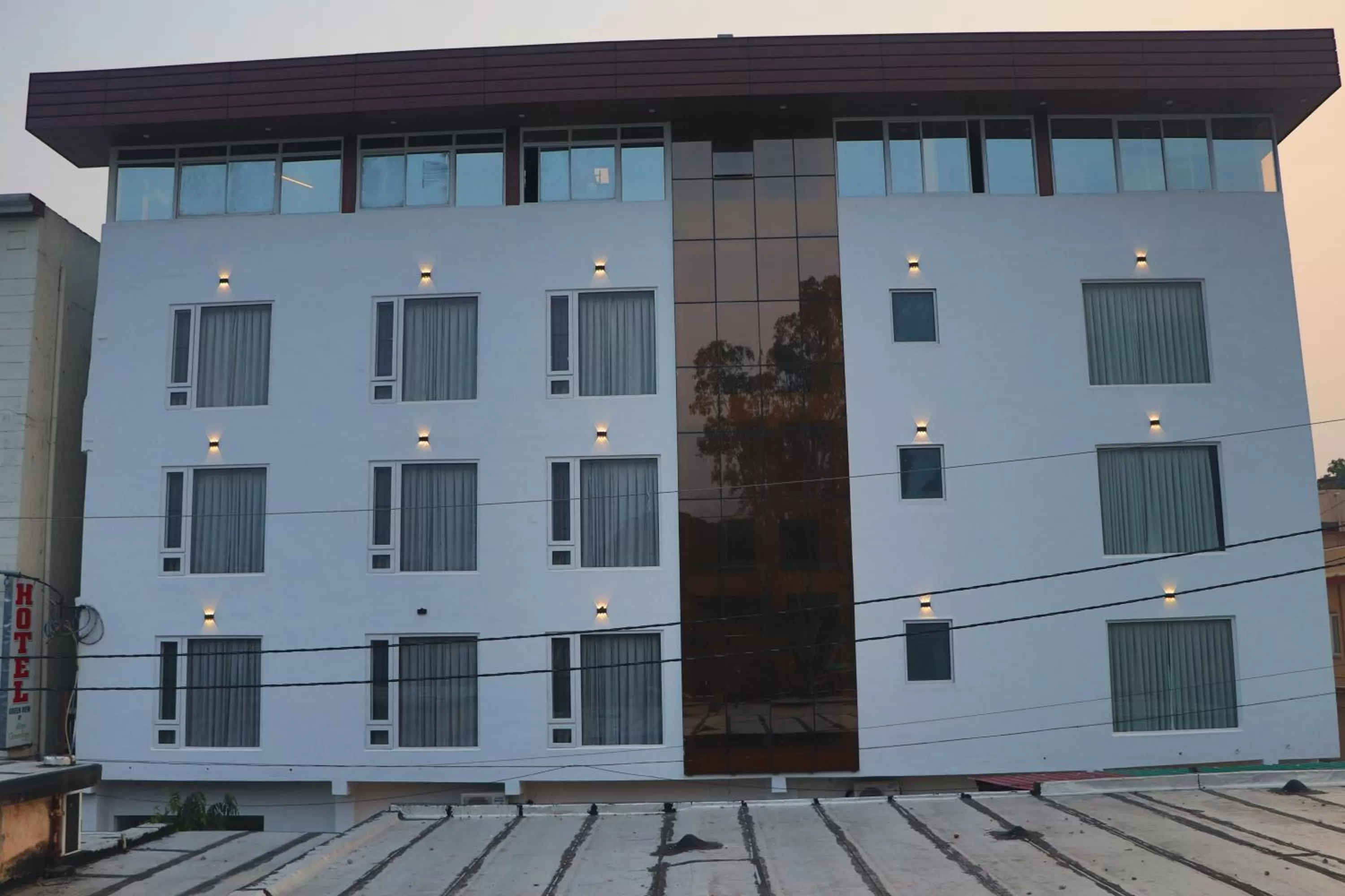 Facade/entrance, Property Building in Hotel Green One Earth