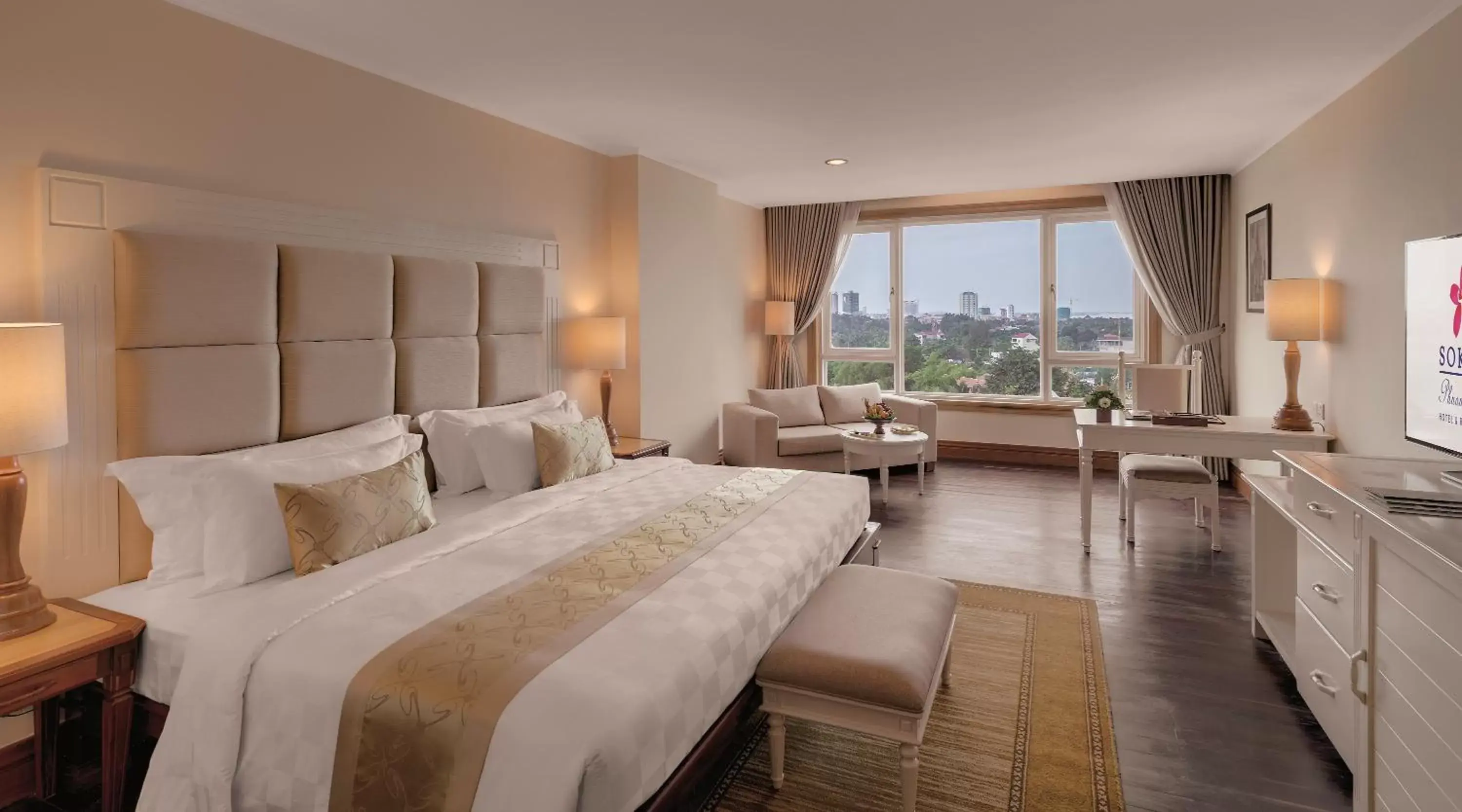 Bedroom, Bed in Sokha Phnom Penh Hotel Bedroom, Bed in Sokha Phnom Penh Hotel