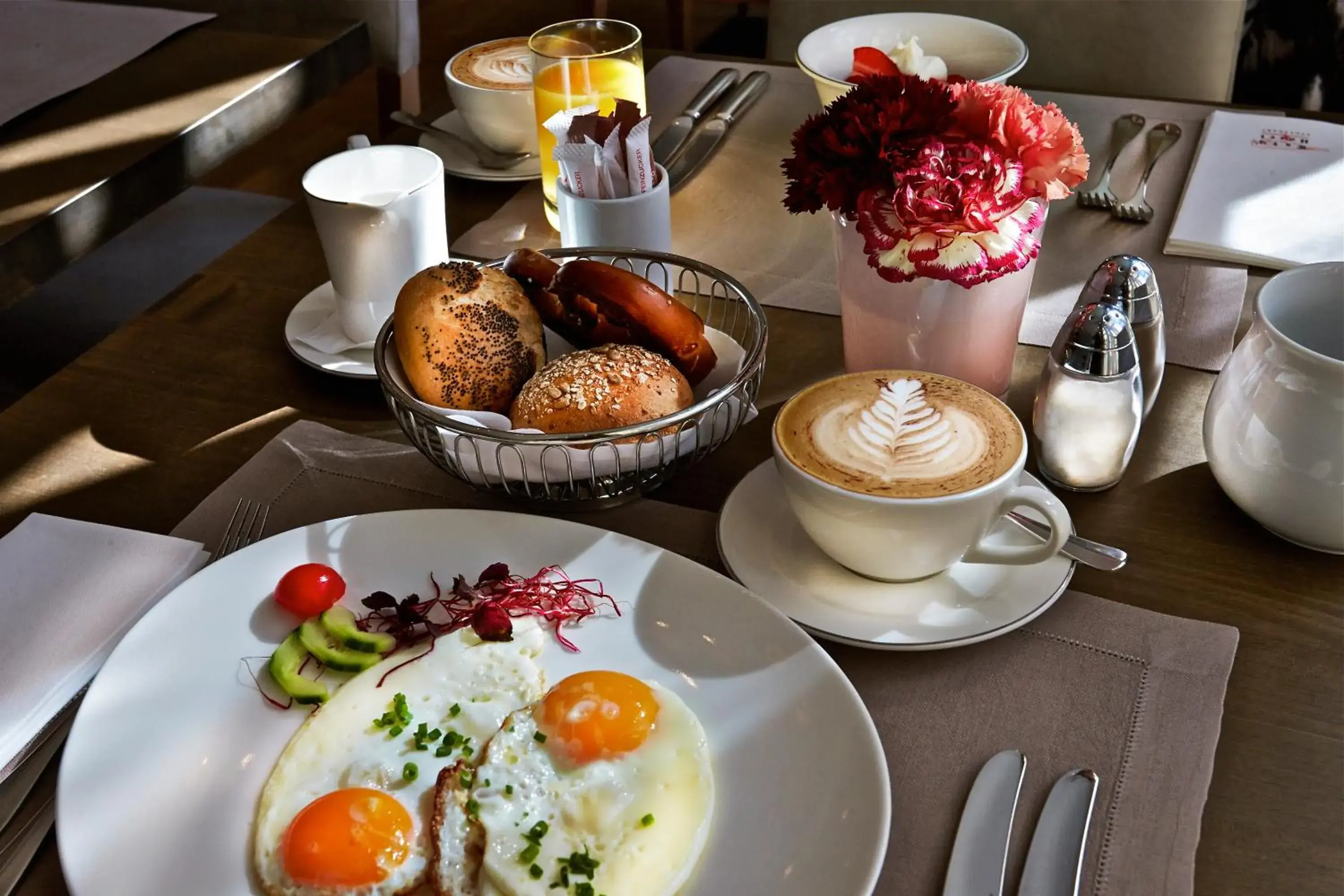 Food and drinks, Breakfast in Waldhotel Stuttgart