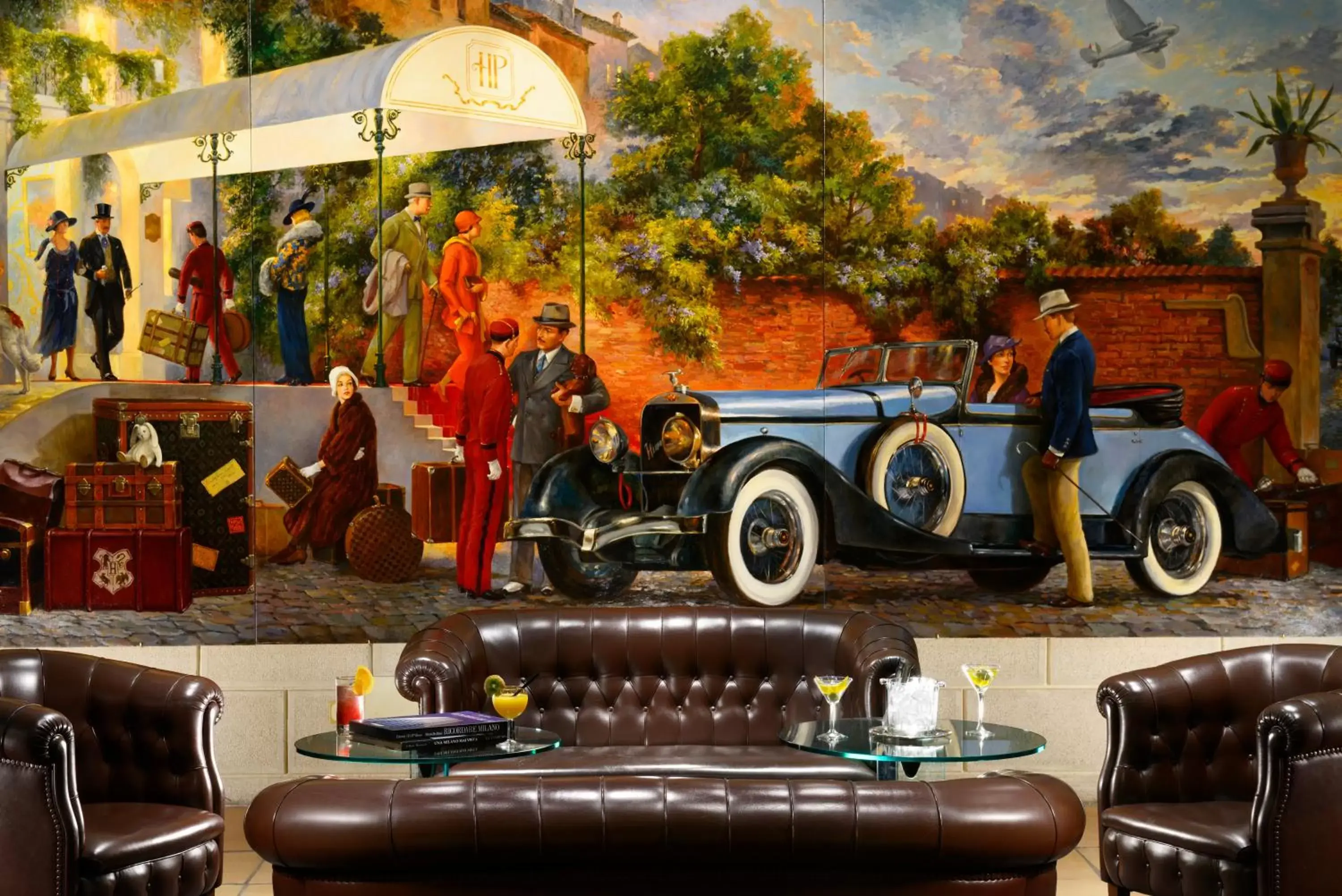 Lobby or reception in Hotel Pierre Milano Lobby or reception in Hotel Pierre Milano