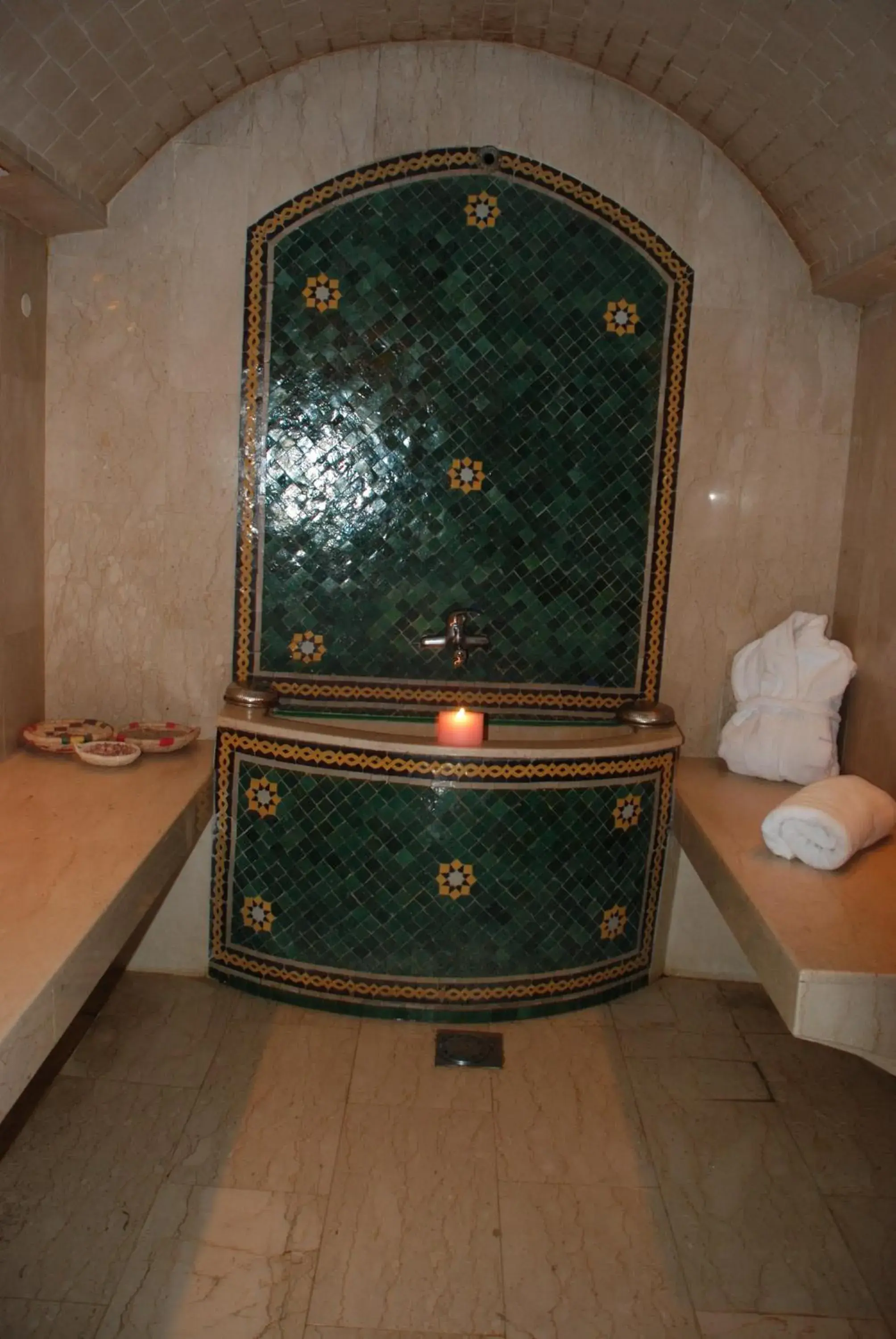 Spa and wellness centre/facilities, Bathroom in Helnan Chellah Hotel