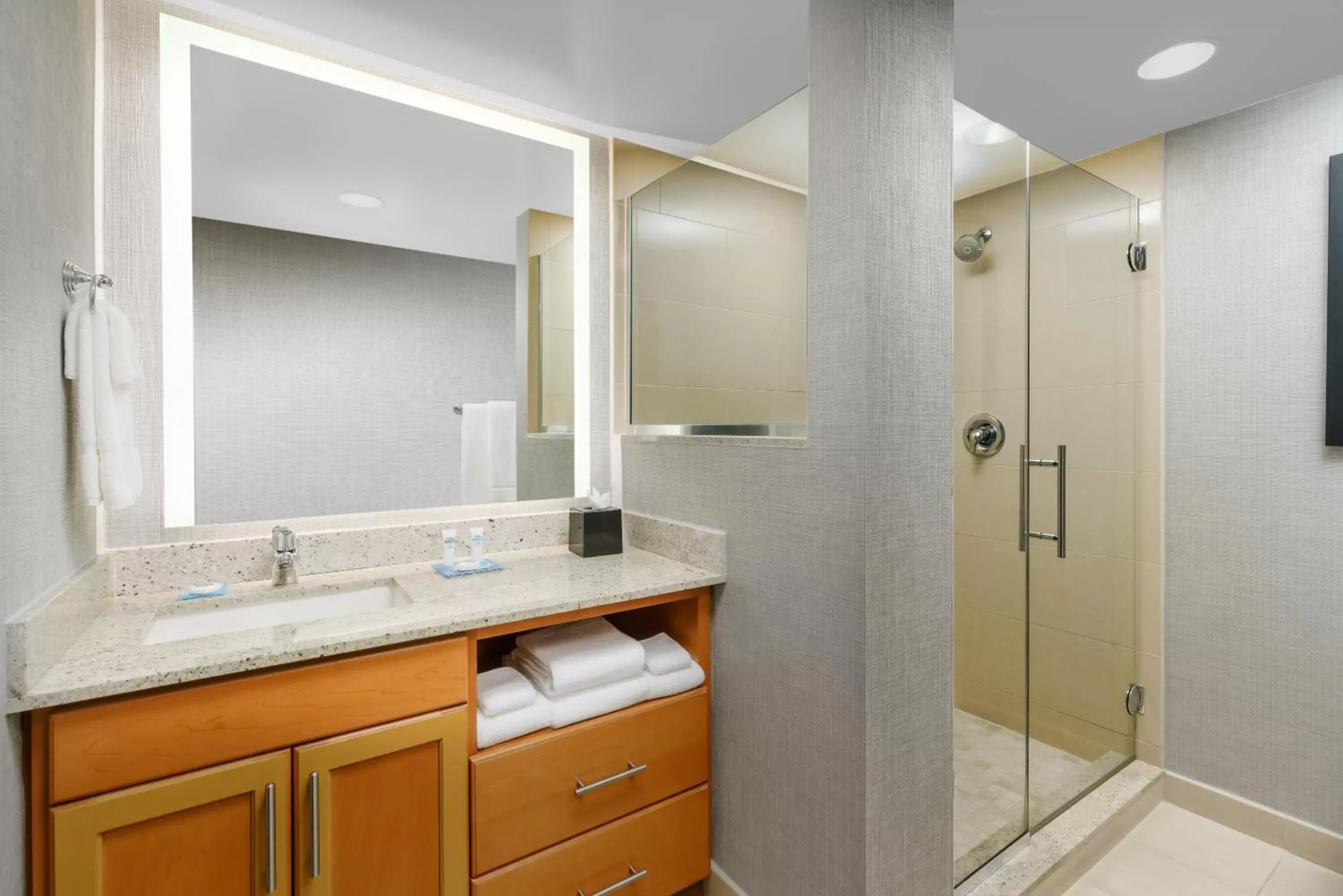 Bathroom in Hyatt House Fort Lauderdale Airport/Cruise Port