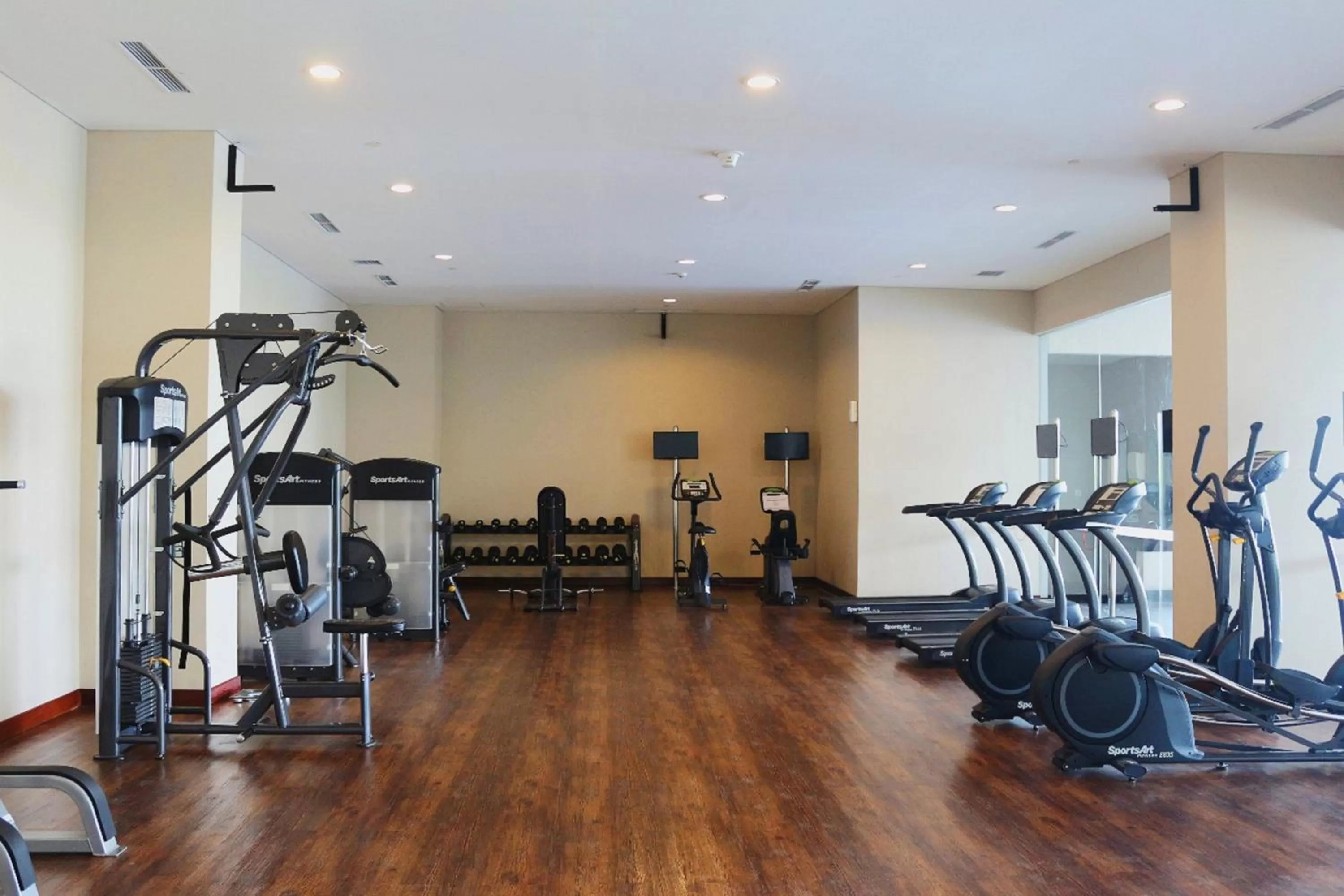 Fitness centre/facilities in The Luxton Cirebon Hotel and Convention