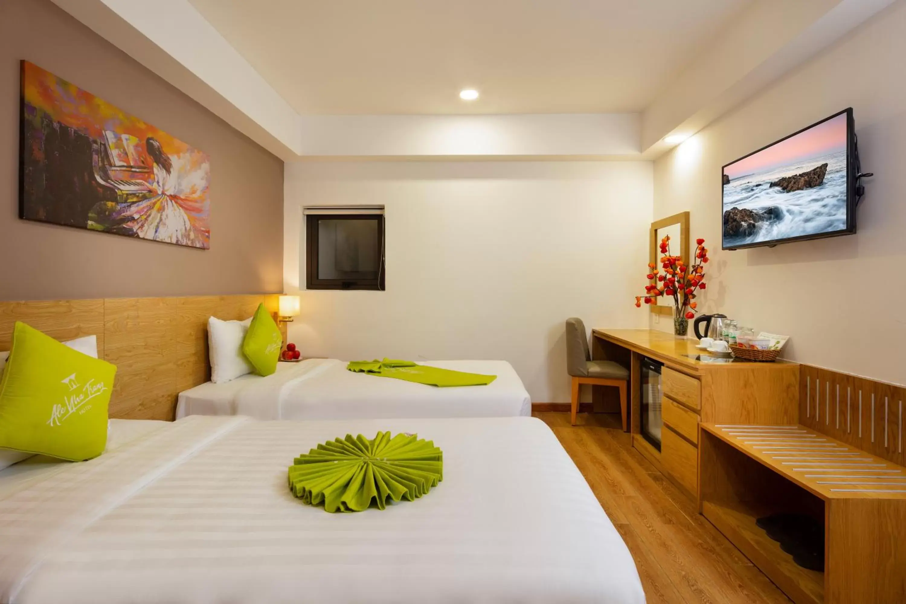 Bed in Ale Nha Trang Hotel