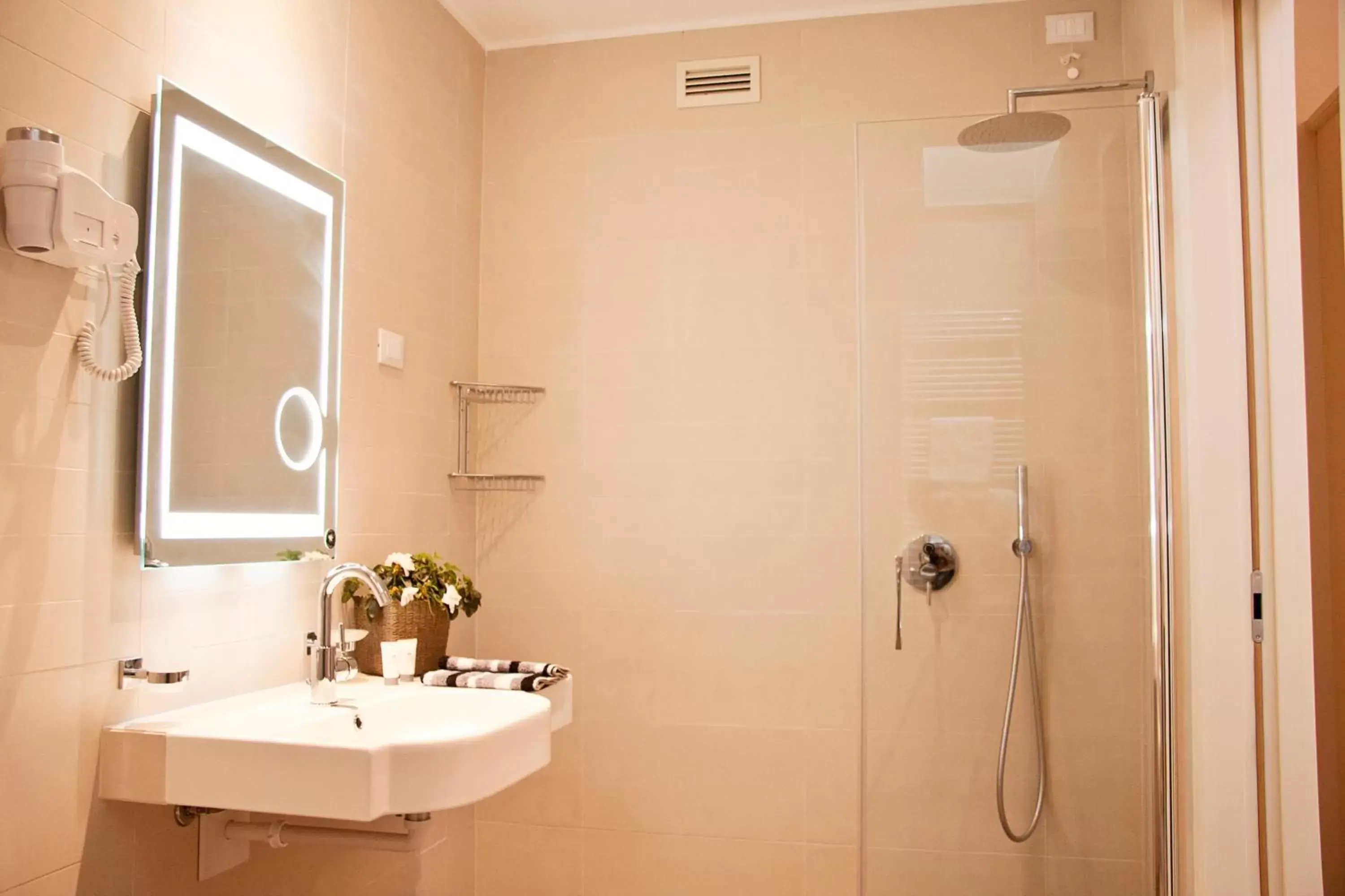 Shower, Bathroom in La Castellana Loft Hotel