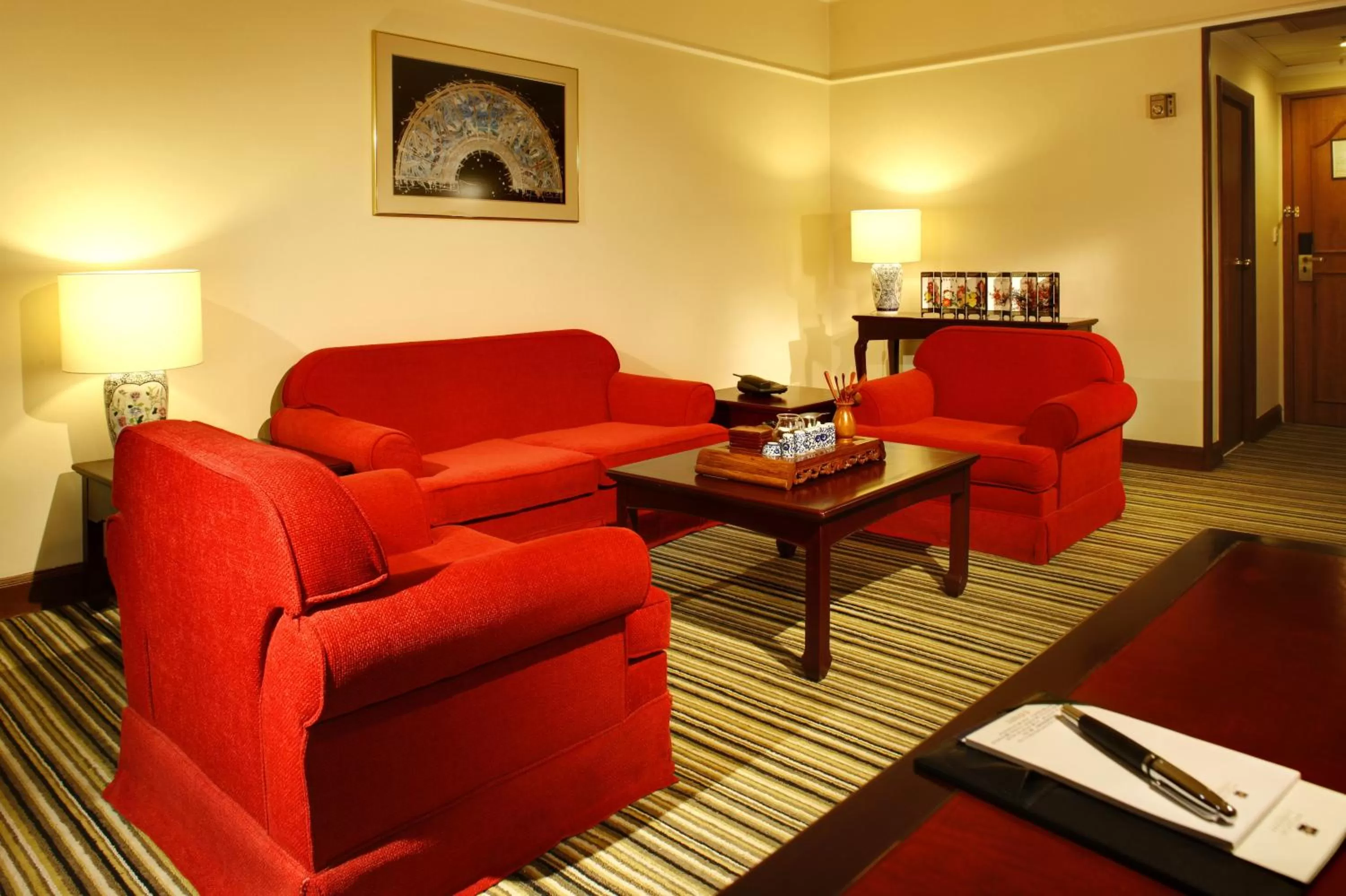 Decorative detail in Metropark Lido Hotel Beijing