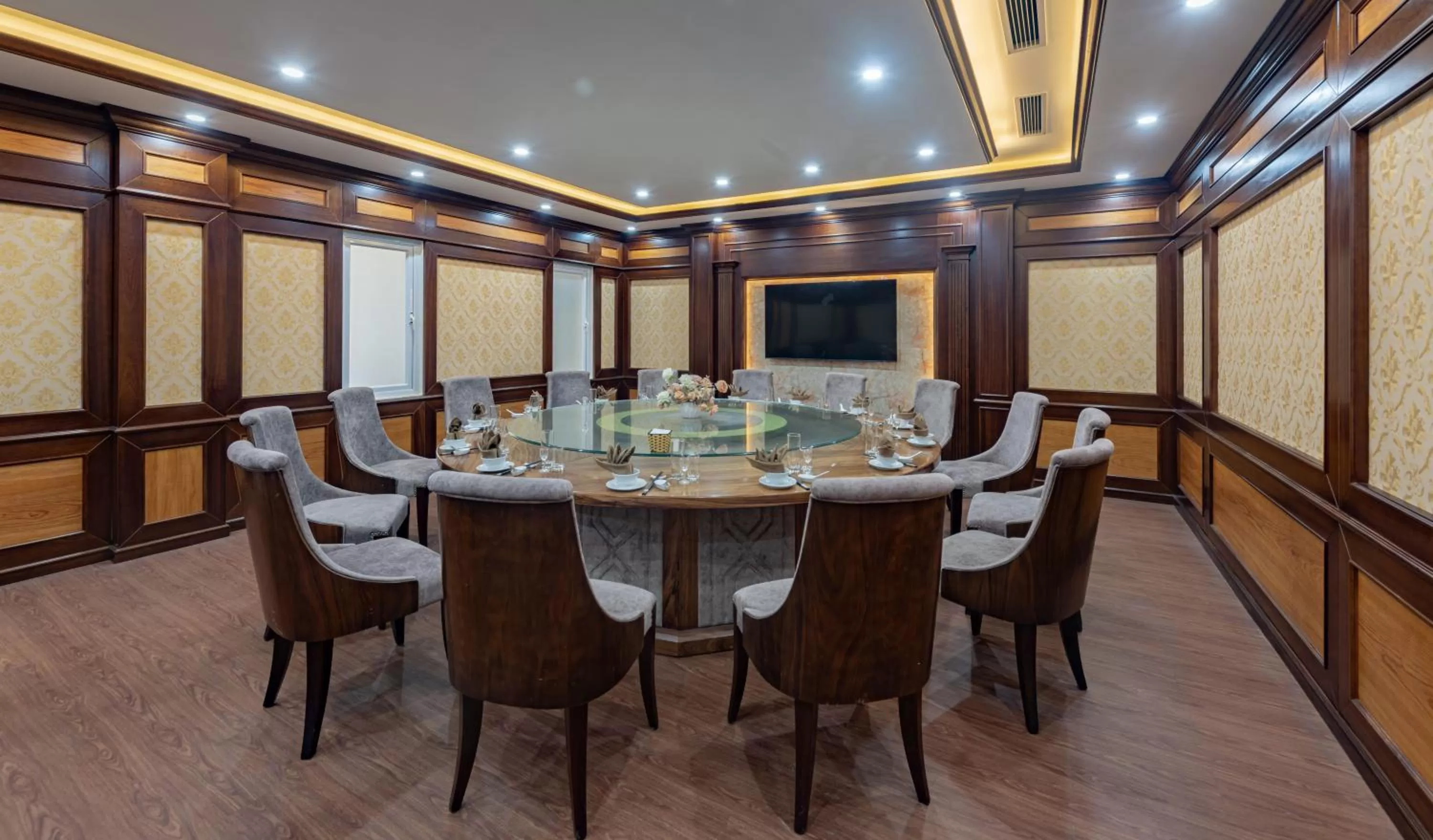 Dining area in Lao Cai Star Hotel