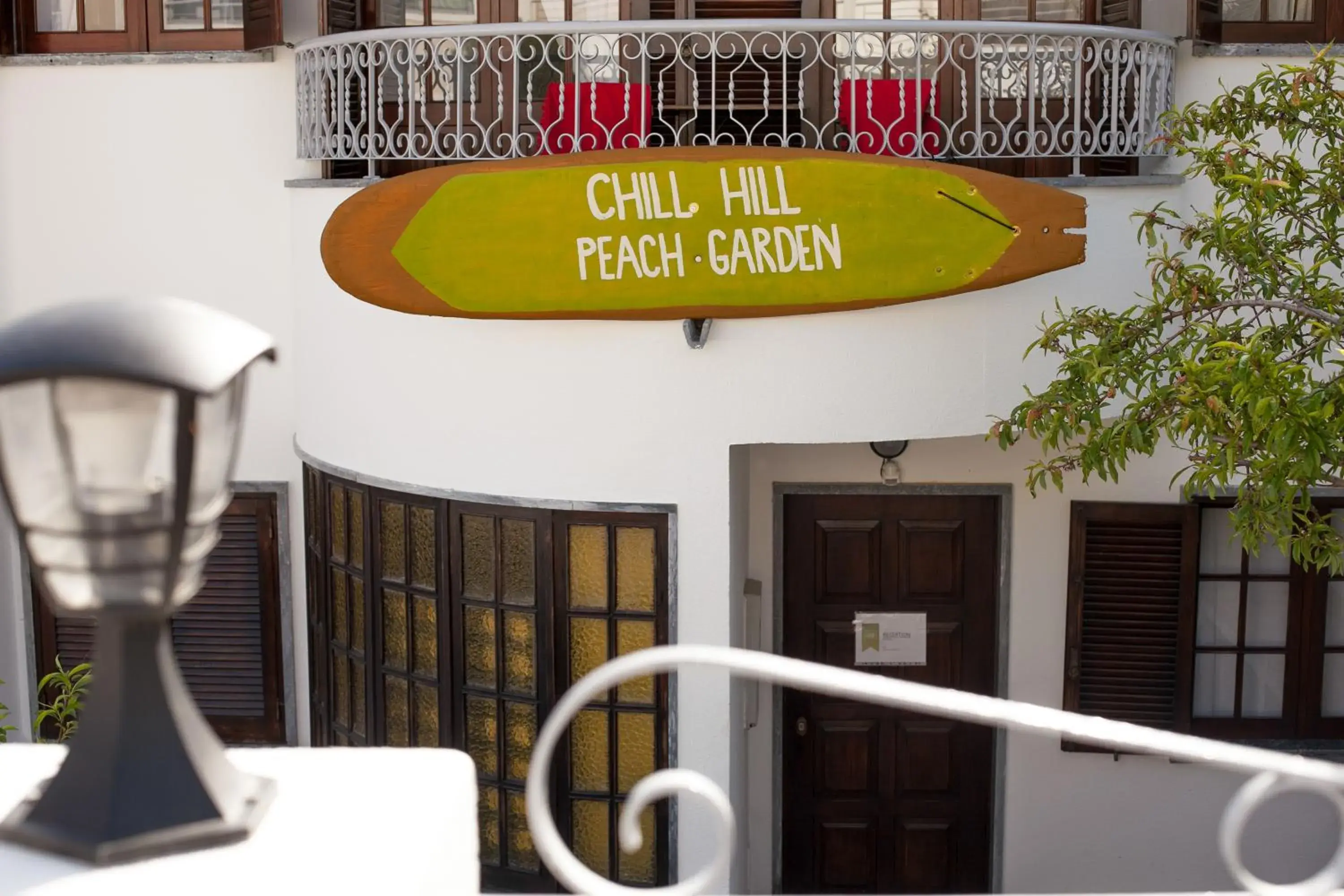 Facade/entrance in Ericeira Chill Hill Hostel & Private Rooms - Peach Garden