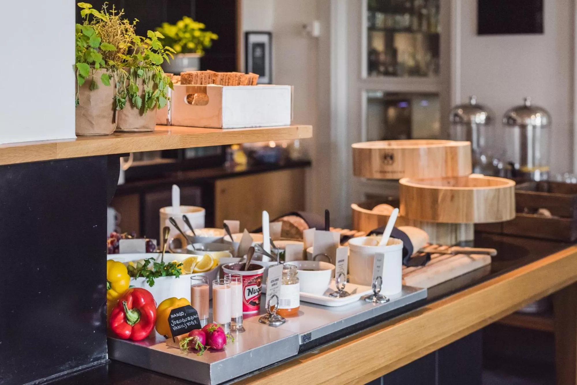 Buffet breakfast in Home Hotel Bilan