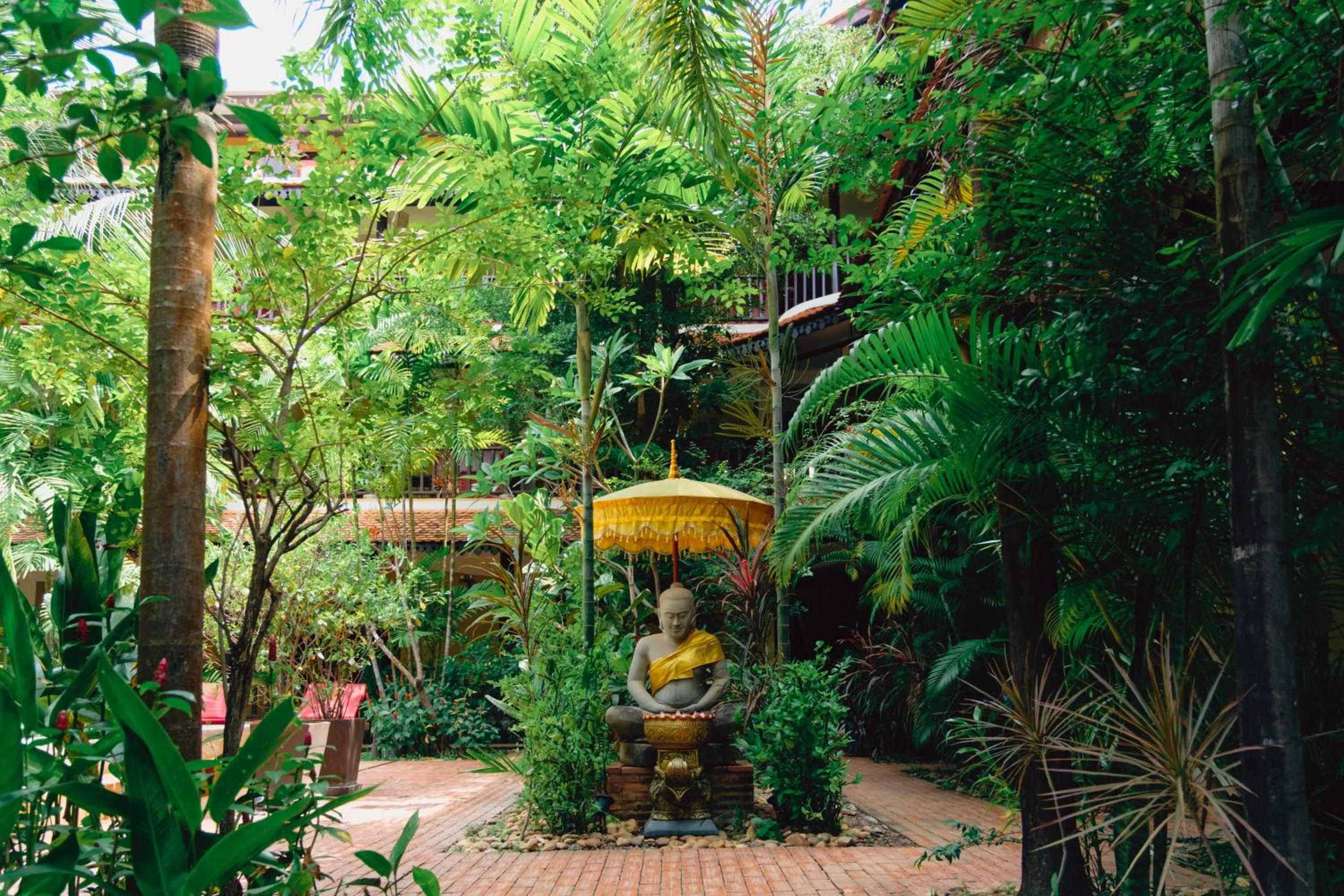Natural landscape in Pandora Suite D'Angkor