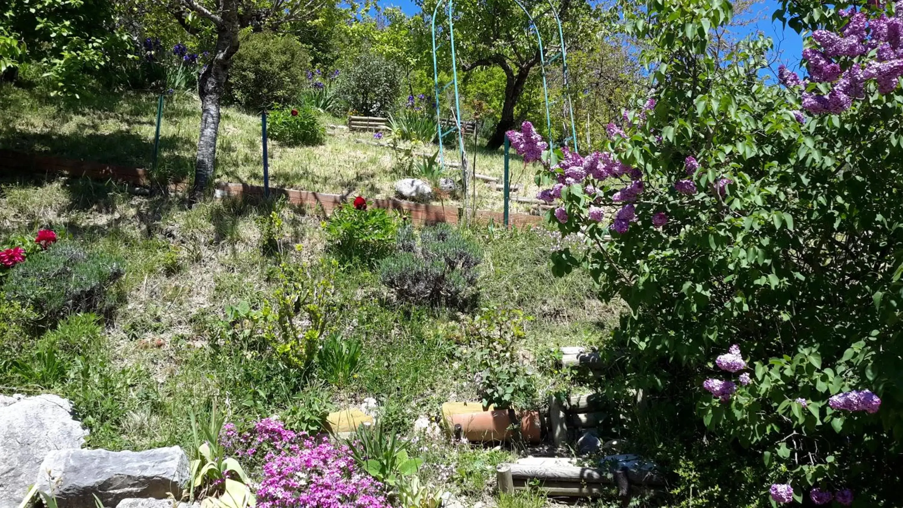 Garden in La Grange d'Agnès