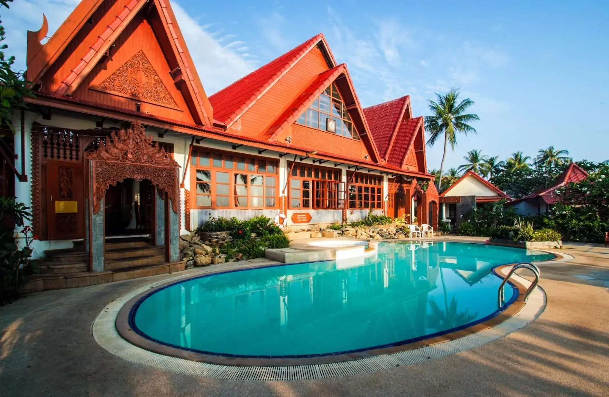 Swimming pool, Property Building in Chaweng Resort