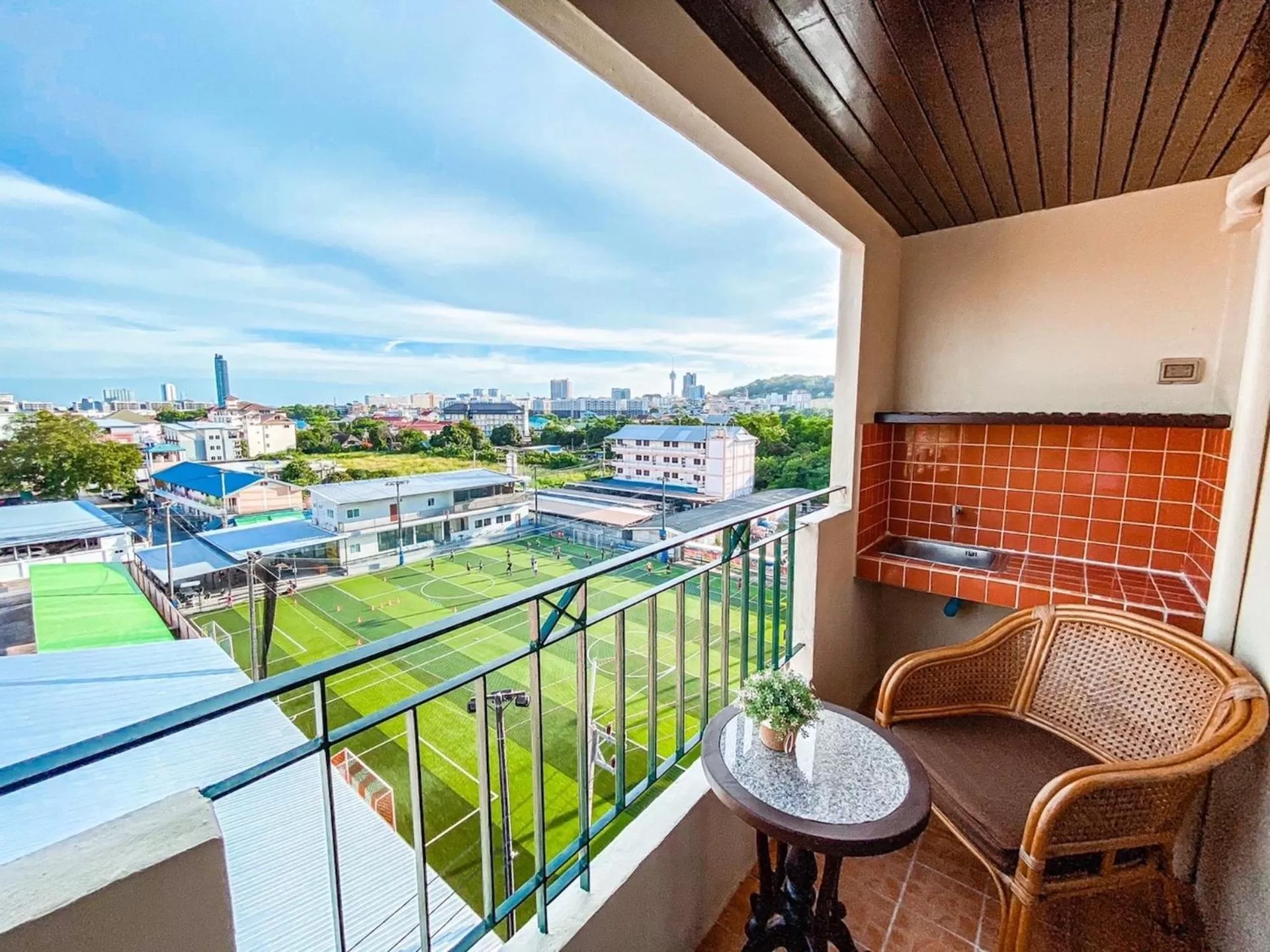 View (from property/room) in Piyada Residence By TecHotels - Guest Friendly - Near to Beach, Famous Walking Street - Night Clubs , Bars & Discos