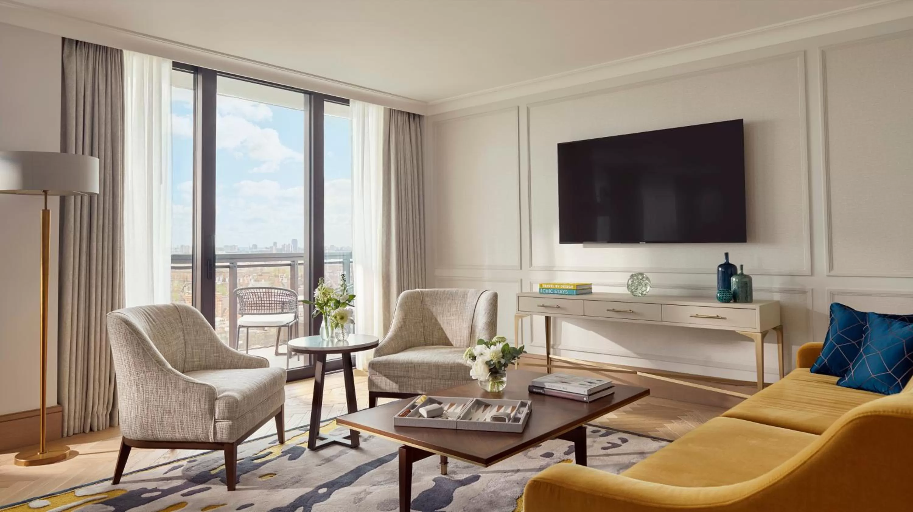 Living room in Jumeirah Carlton Tower London