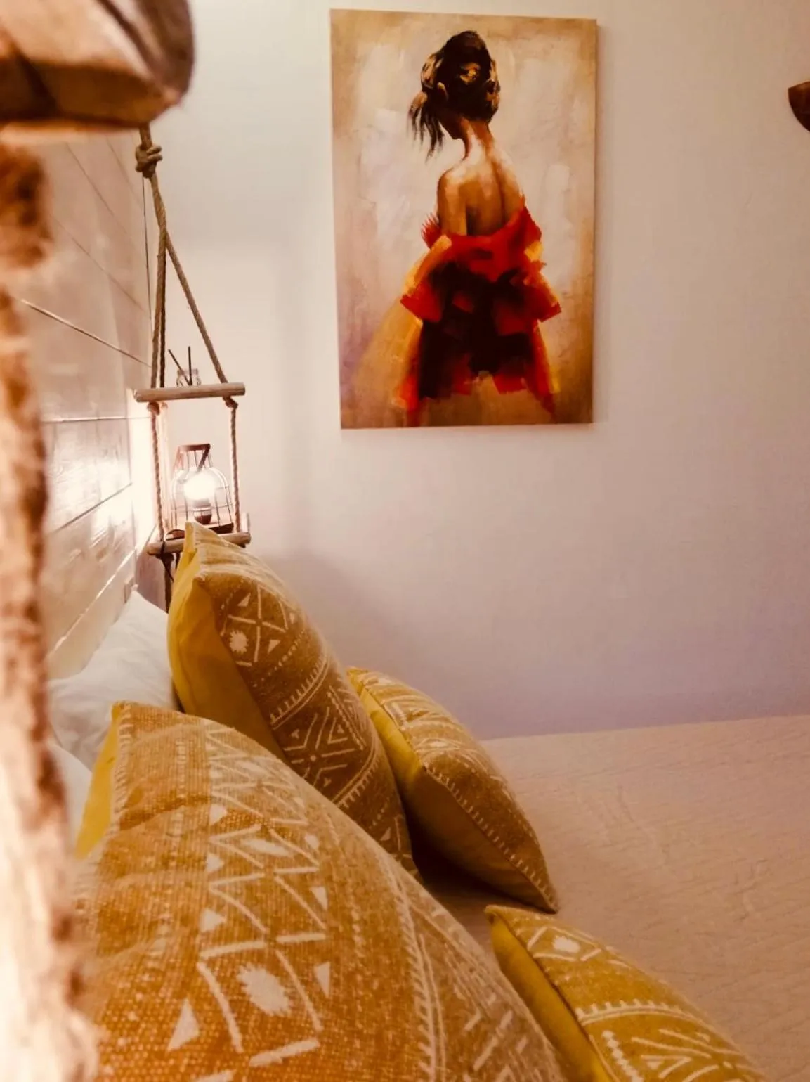 Decorative detail, Bed in Tenuta Pilastru Country Resort & Spa