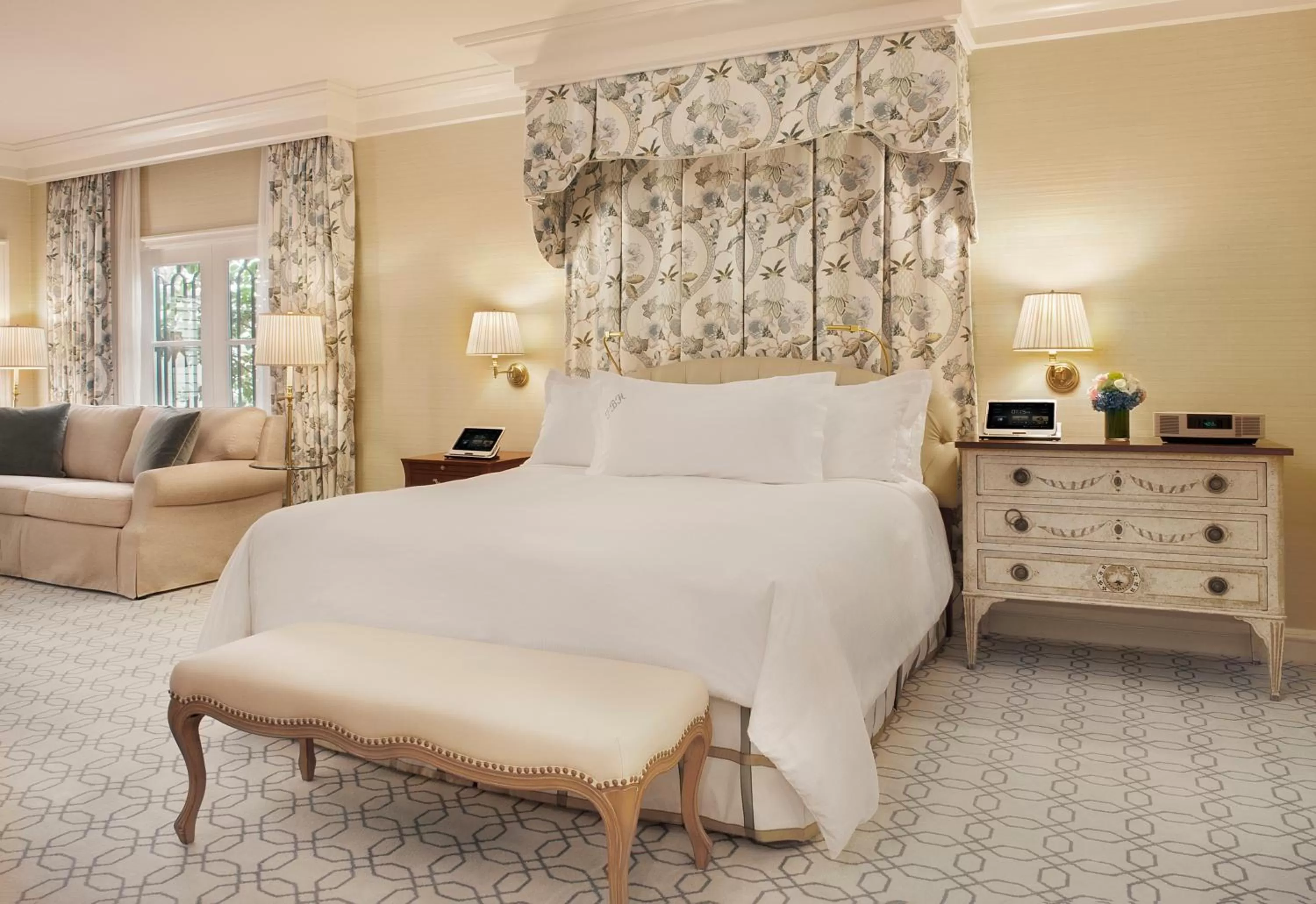 Bed in The Peninsula Beverly Hills