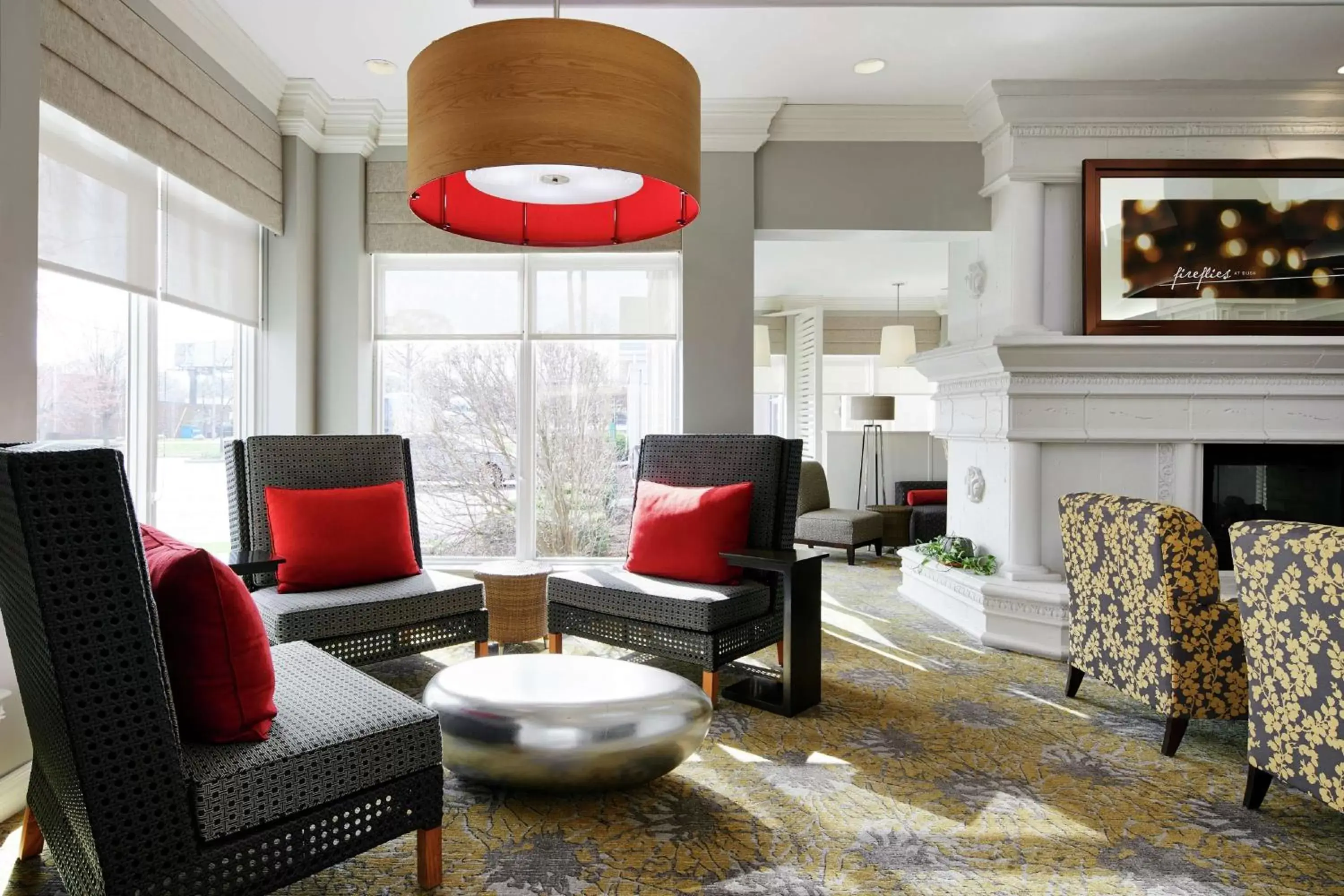 Lobby or reception, Seating Area in Hilton Garden Inn Champaign/ Urbana