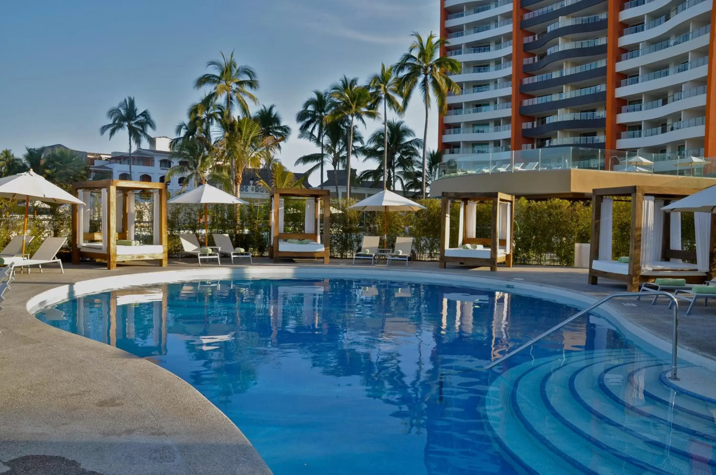 Swimming Pool in Sunset Plaza Beach Resort Puerto Vallarta All Inclusive