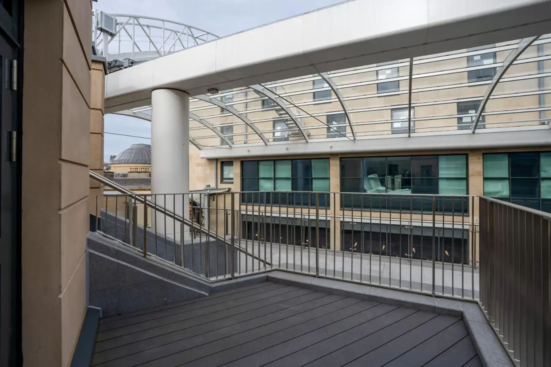 Balcony/Terrace in Roomzzz Edinburgh