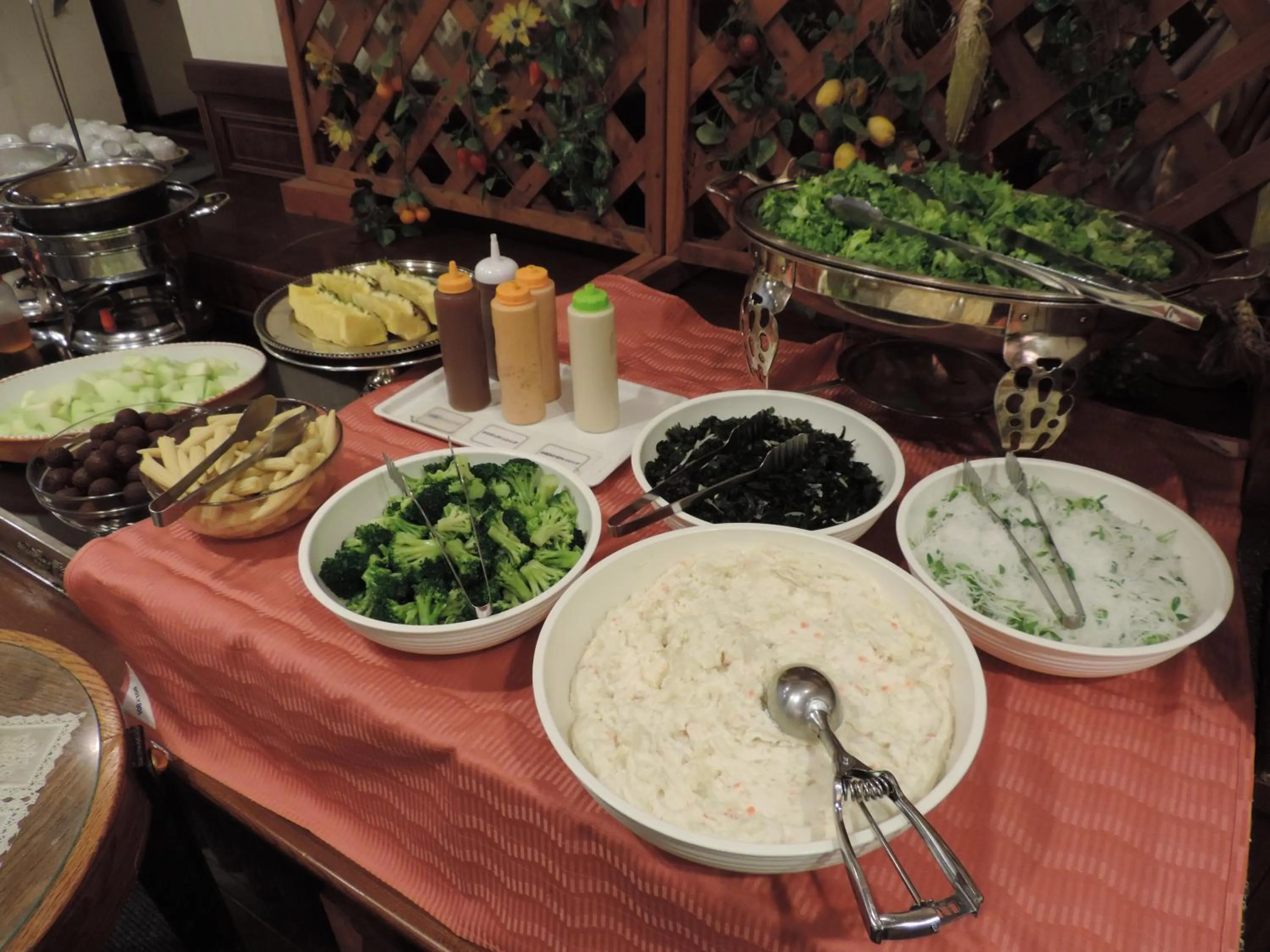 Buffet breakfast in Hotel Grand Terrace Sendai Kokubun-cho