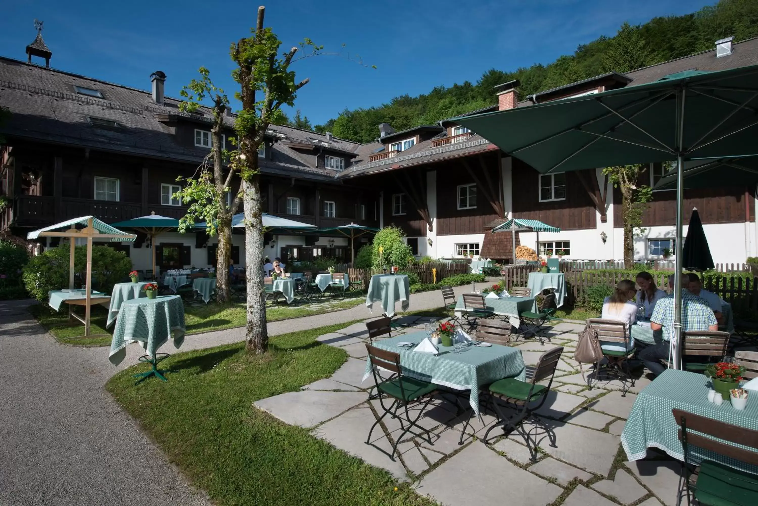 Restaurant/Places to Eat in Romantikhotel Die Gersberg Alm