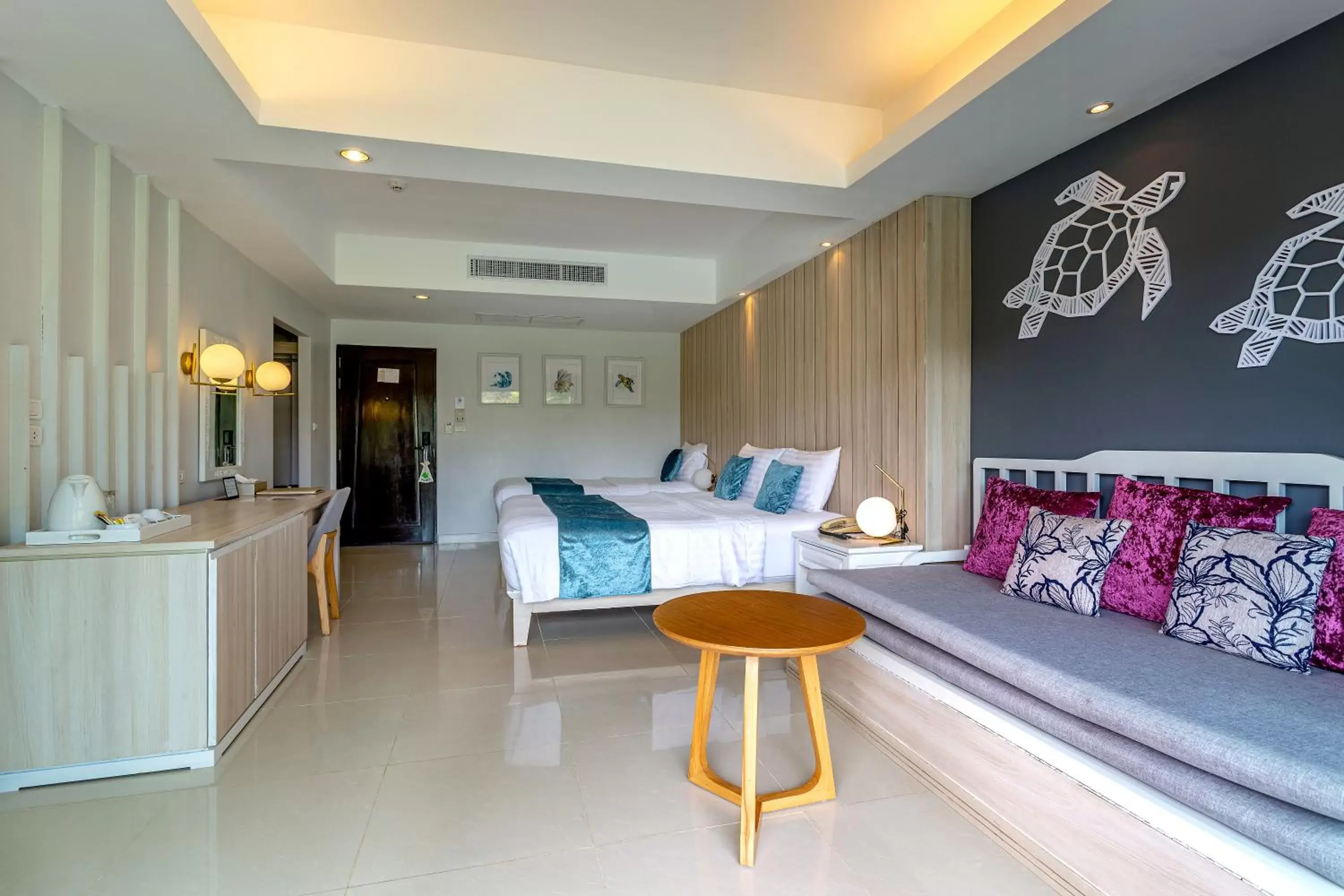 Bed in Khaolak Emerald Surf Beach Resort and Spa - SHA Extra Plus