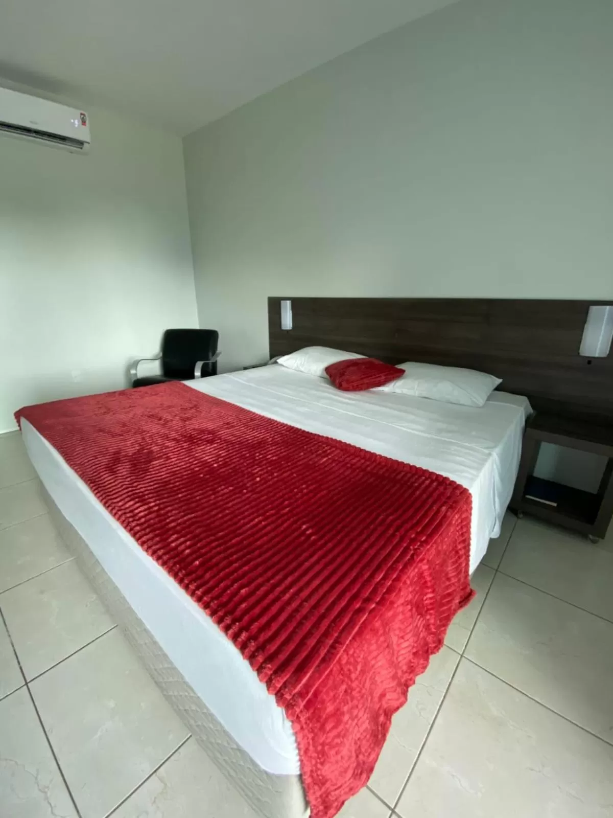 Bed in Hotel Adventure São Luís