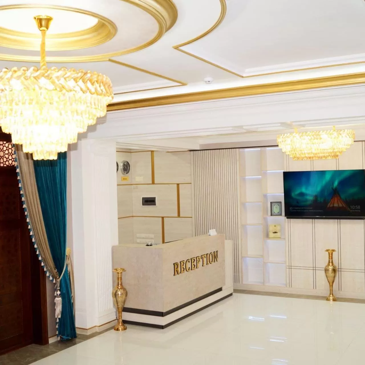 Lobby or reception in Suleyman hotel