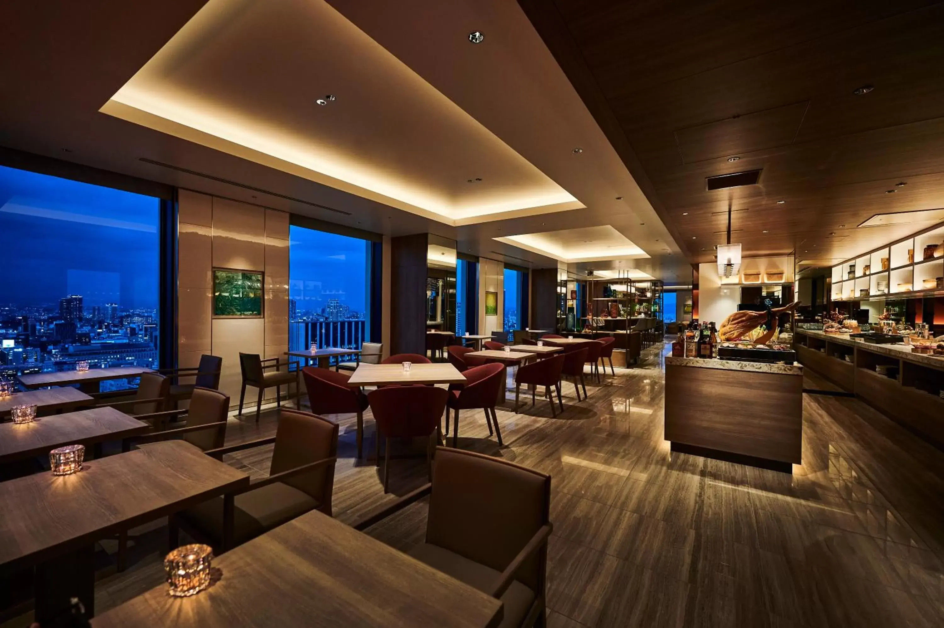 Lounge or bar, Restaurant/Places to Eat in The Royal Park Hotel Iconic Osaka Midosuji