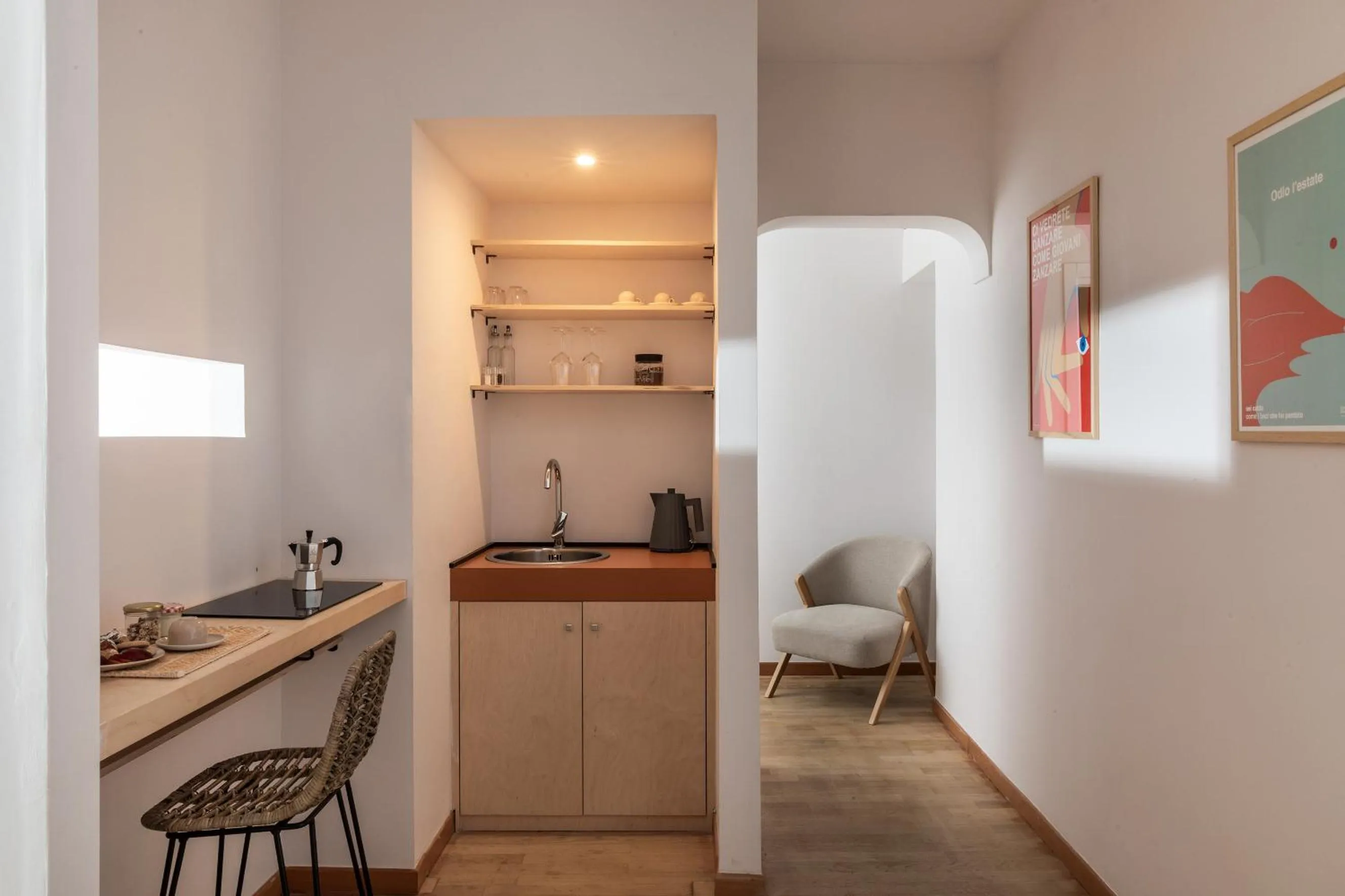 Kitchen or kitchenette in Salotto Monti