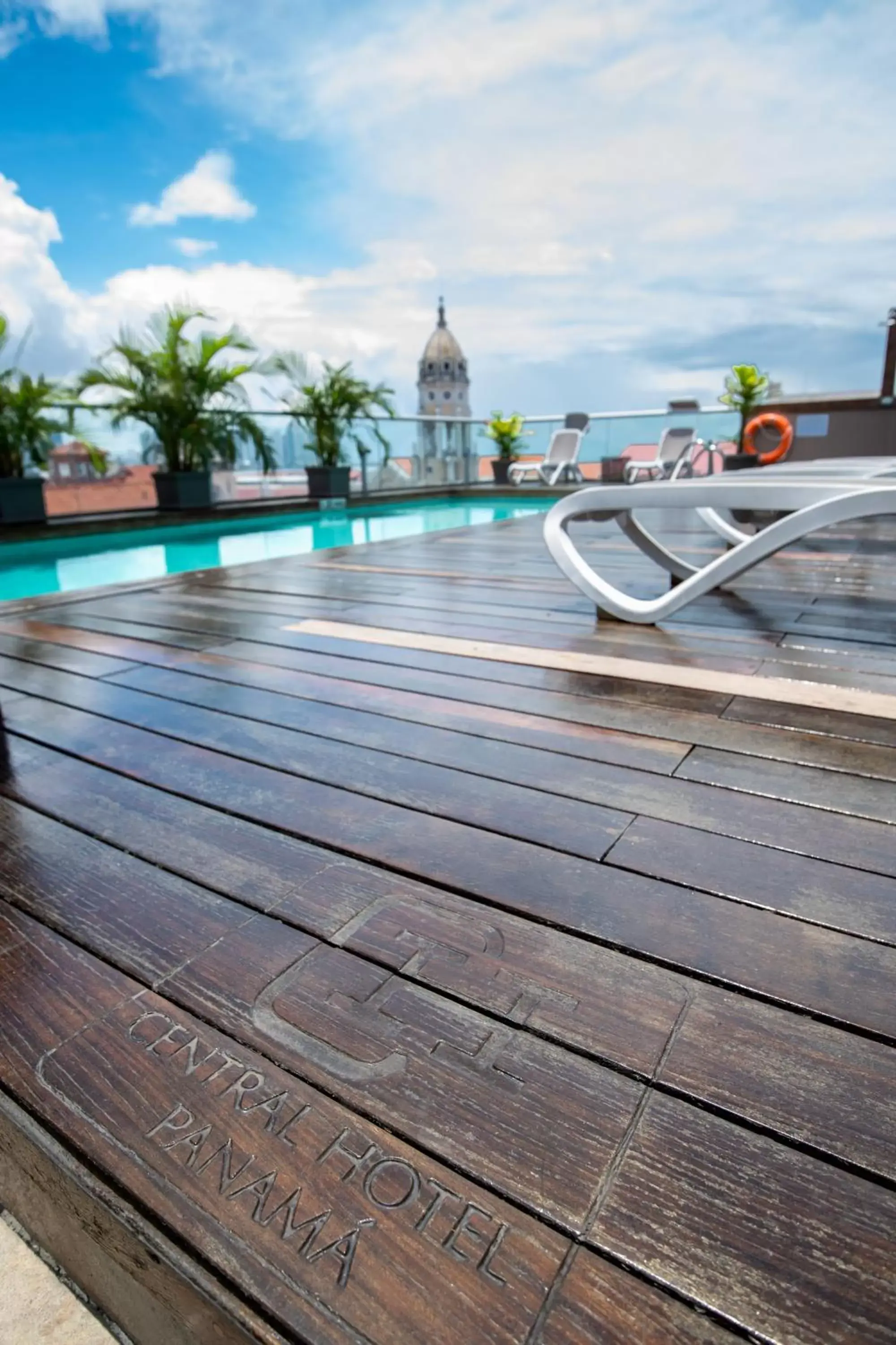 Day, Swimming Pool in Central Hotel Panama Casco Viejo