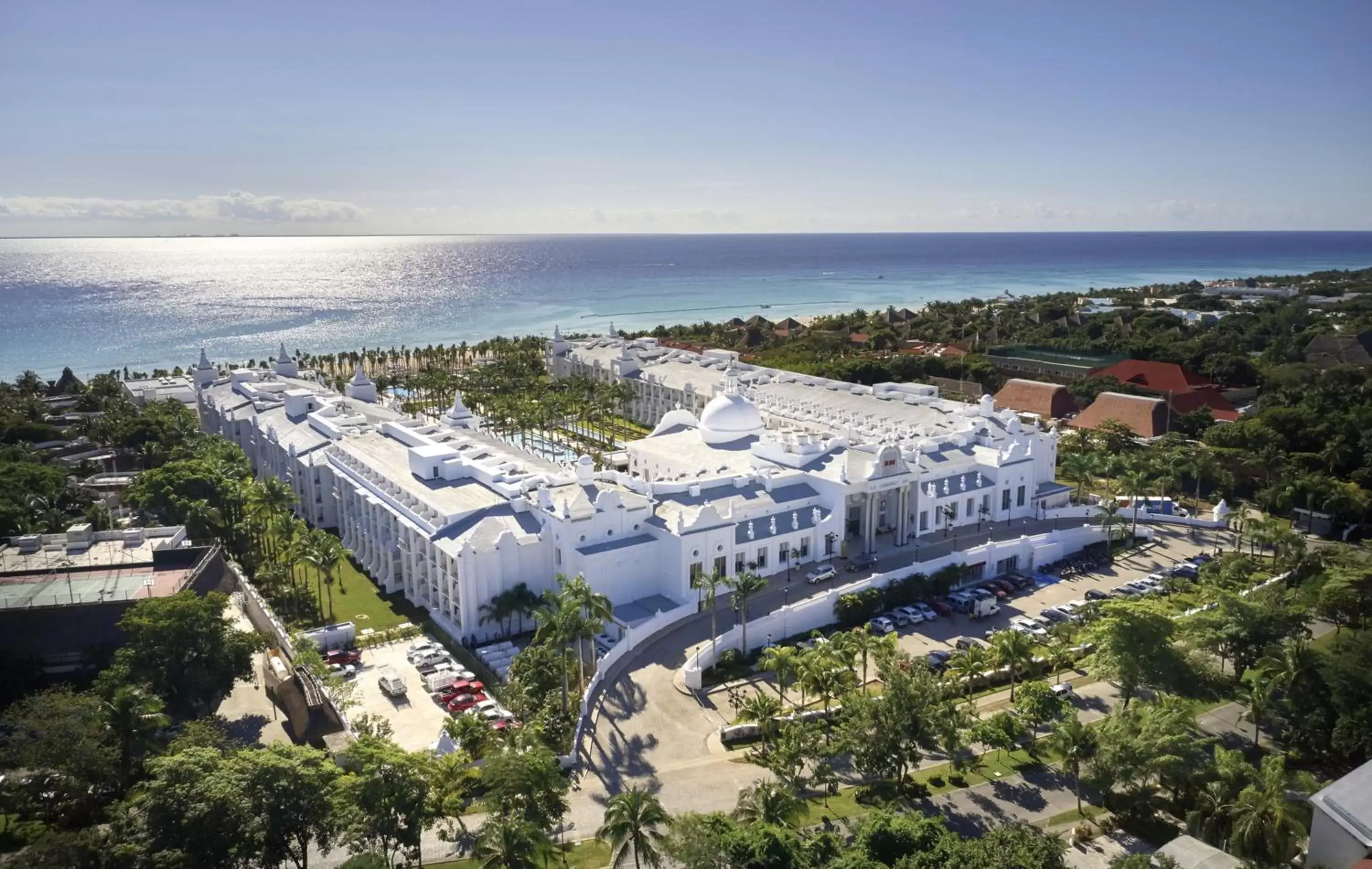 Bird's eye view, Bird's-eye View in Riu Palace Riviera Maya - All Inclusive