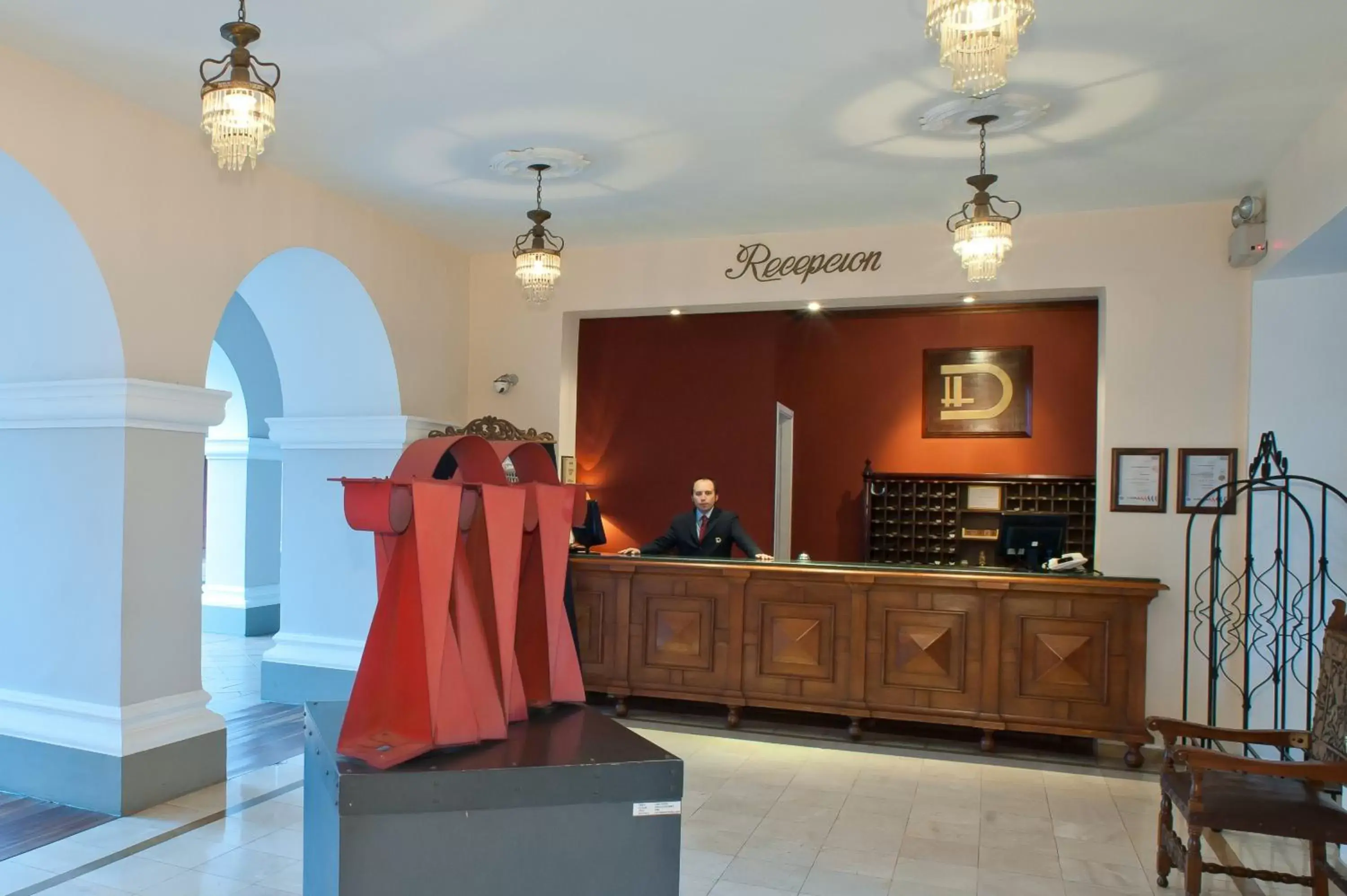 Lobby or reception in Hotel Dann Monasterio Lobby or reception in Hotel Dann Monasterio