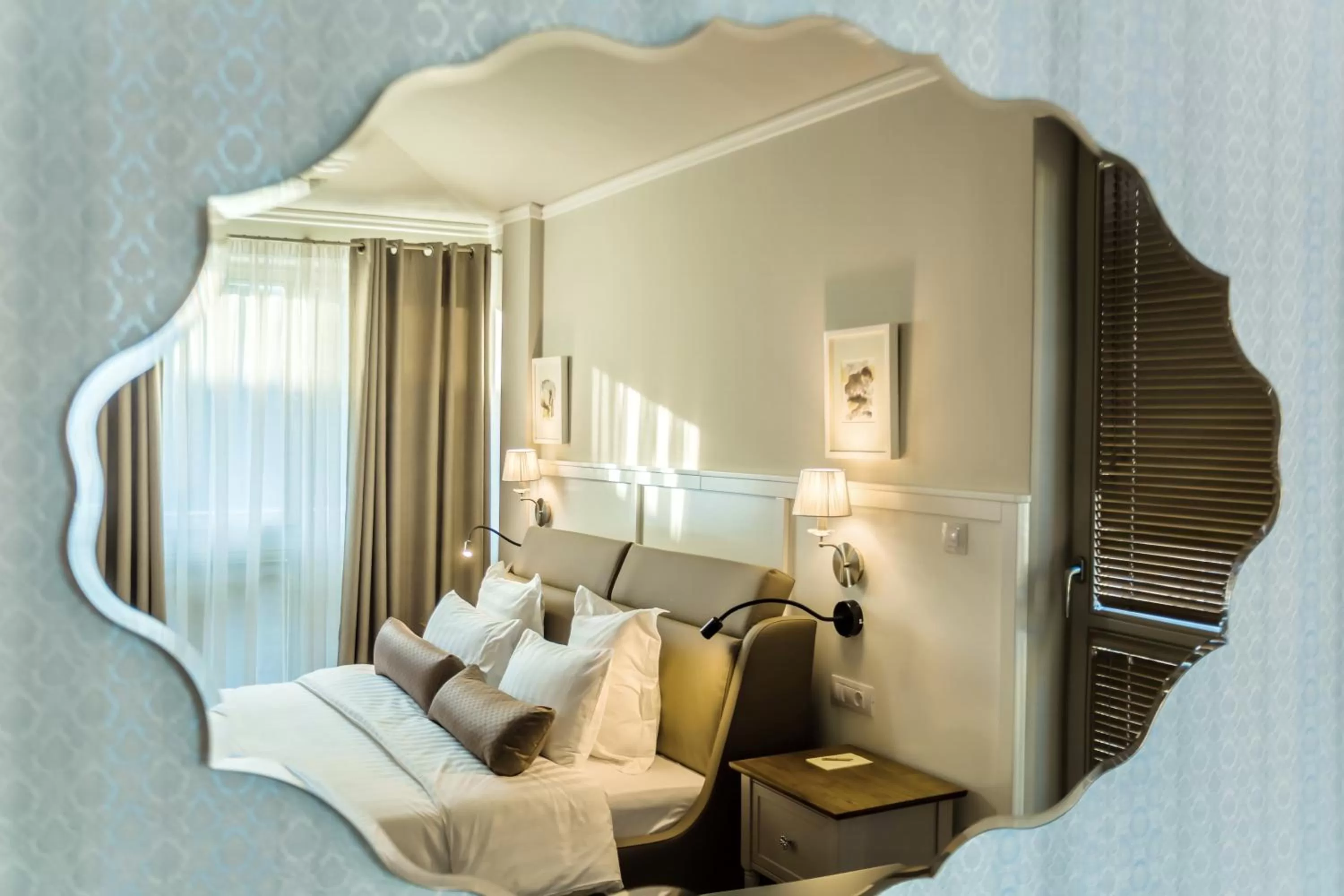 Bedroom, Bed in Hotel Residence Promenade