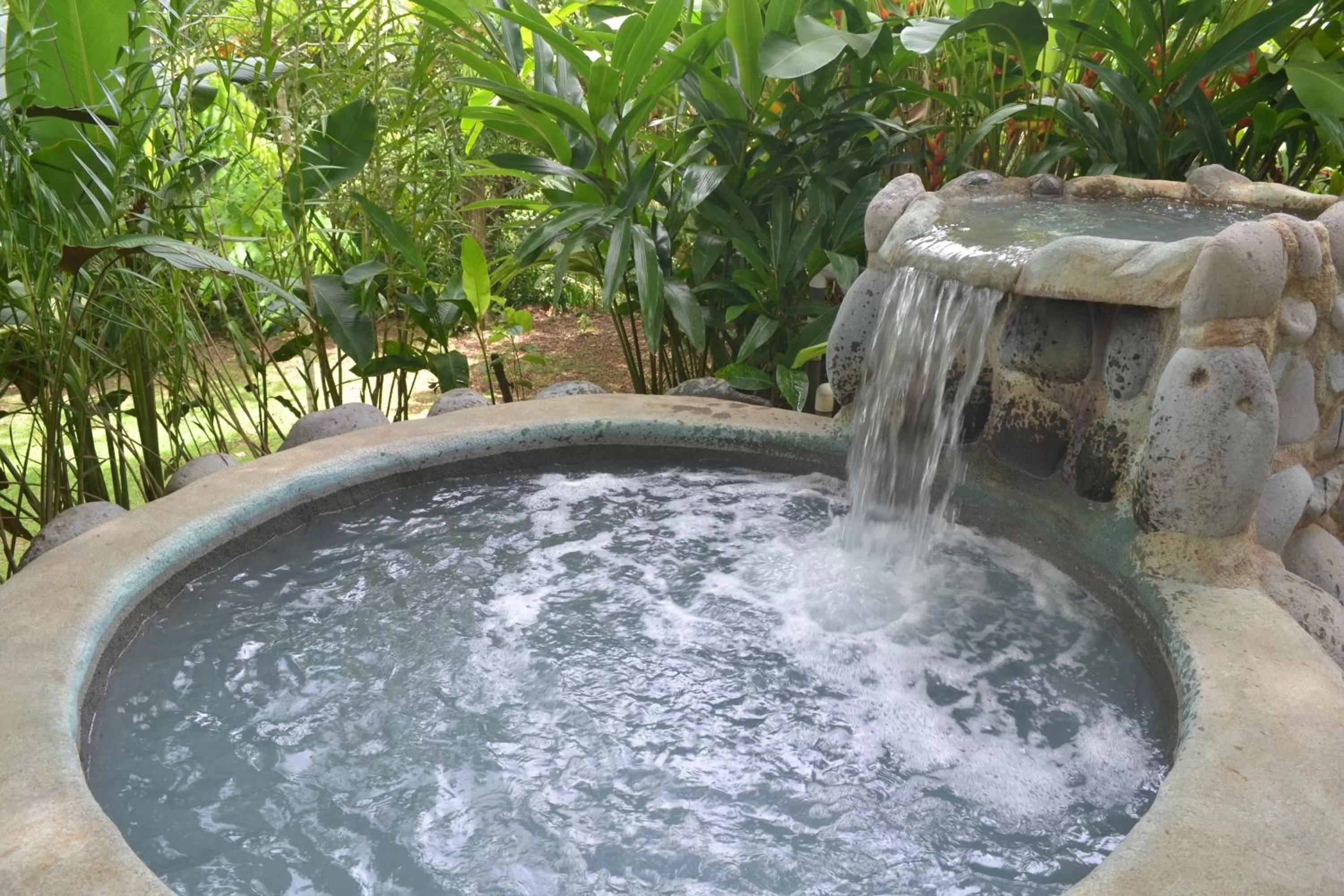 Open Air Bath in Volcano Lodge, Hotel & Thermal Experience
