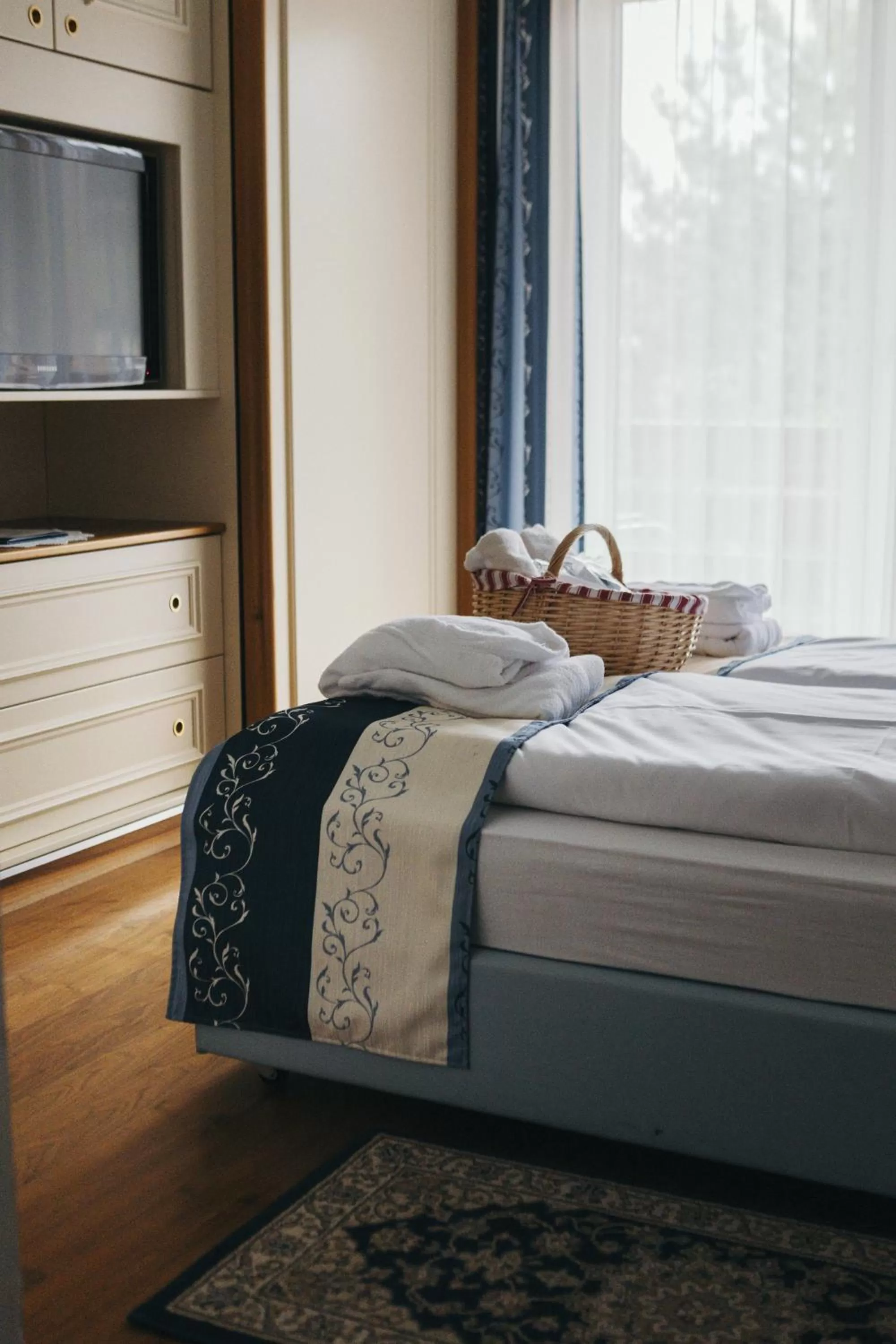 Bed in Hotel Paradiesquelle