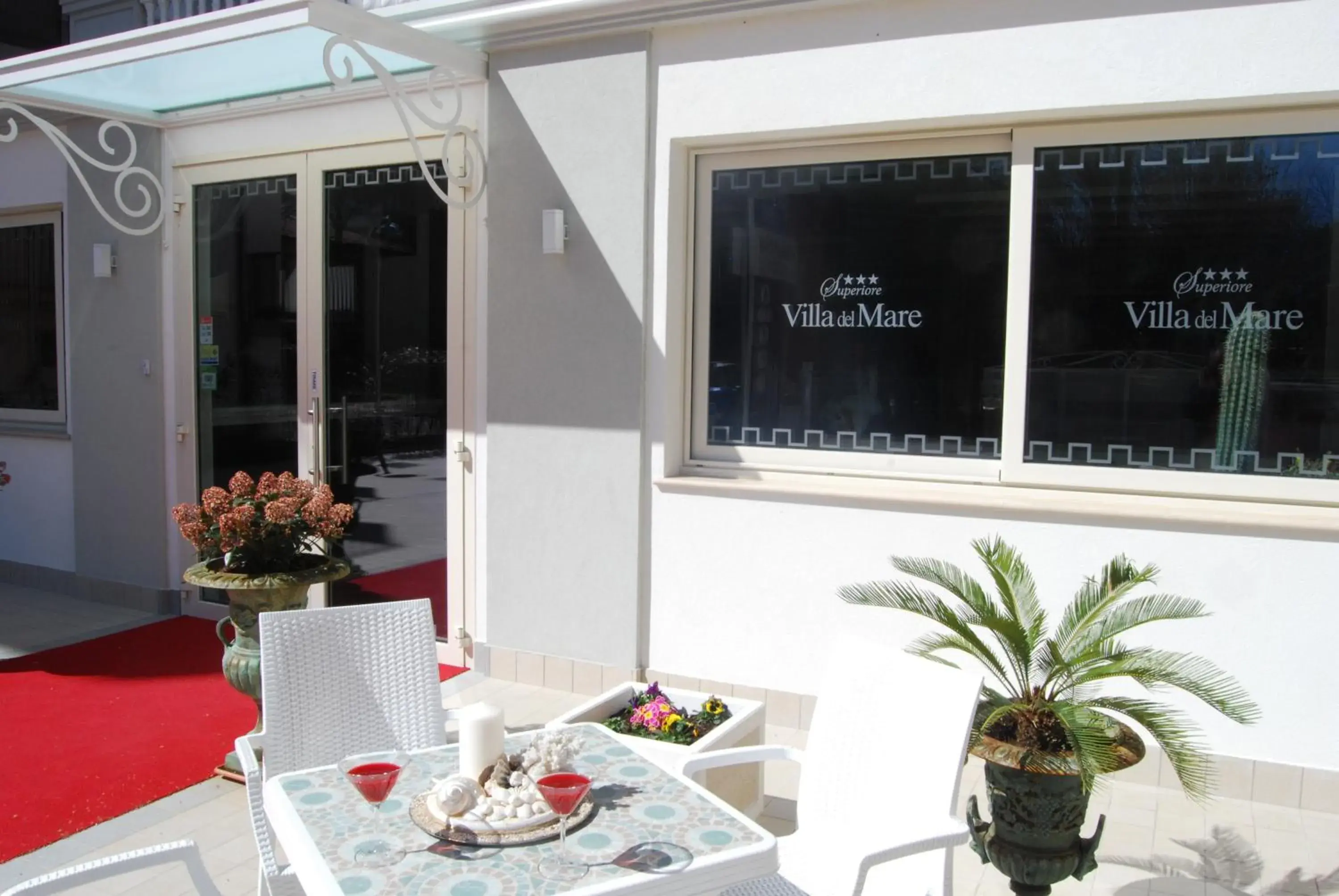 Facade/entrance, Restaurant/Places to Eat in Hotel Residence Villa Del Mare