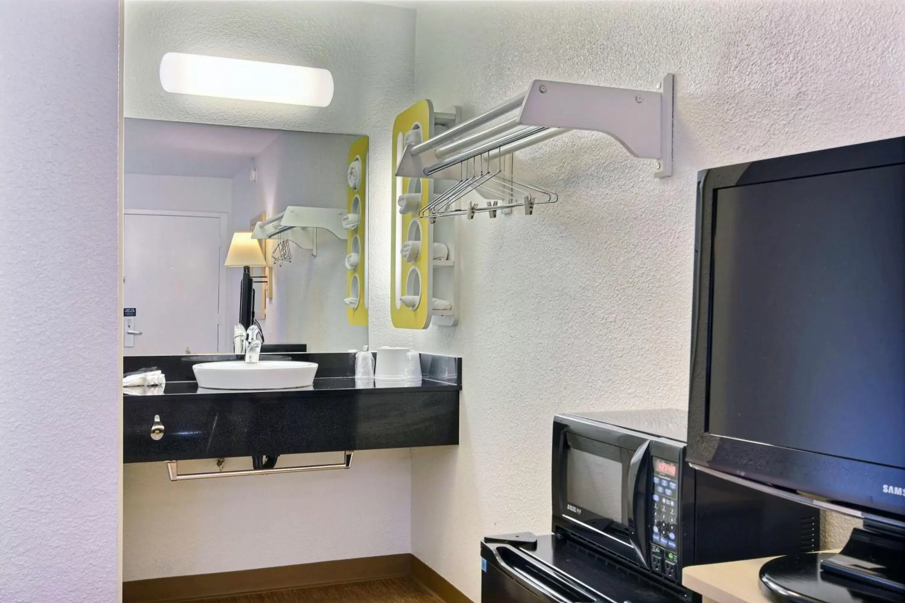 Bathroom in Motel 6-Tumwater, WA - Olympia Bathroom in Motel 6-Tumwater, WA - Olympia