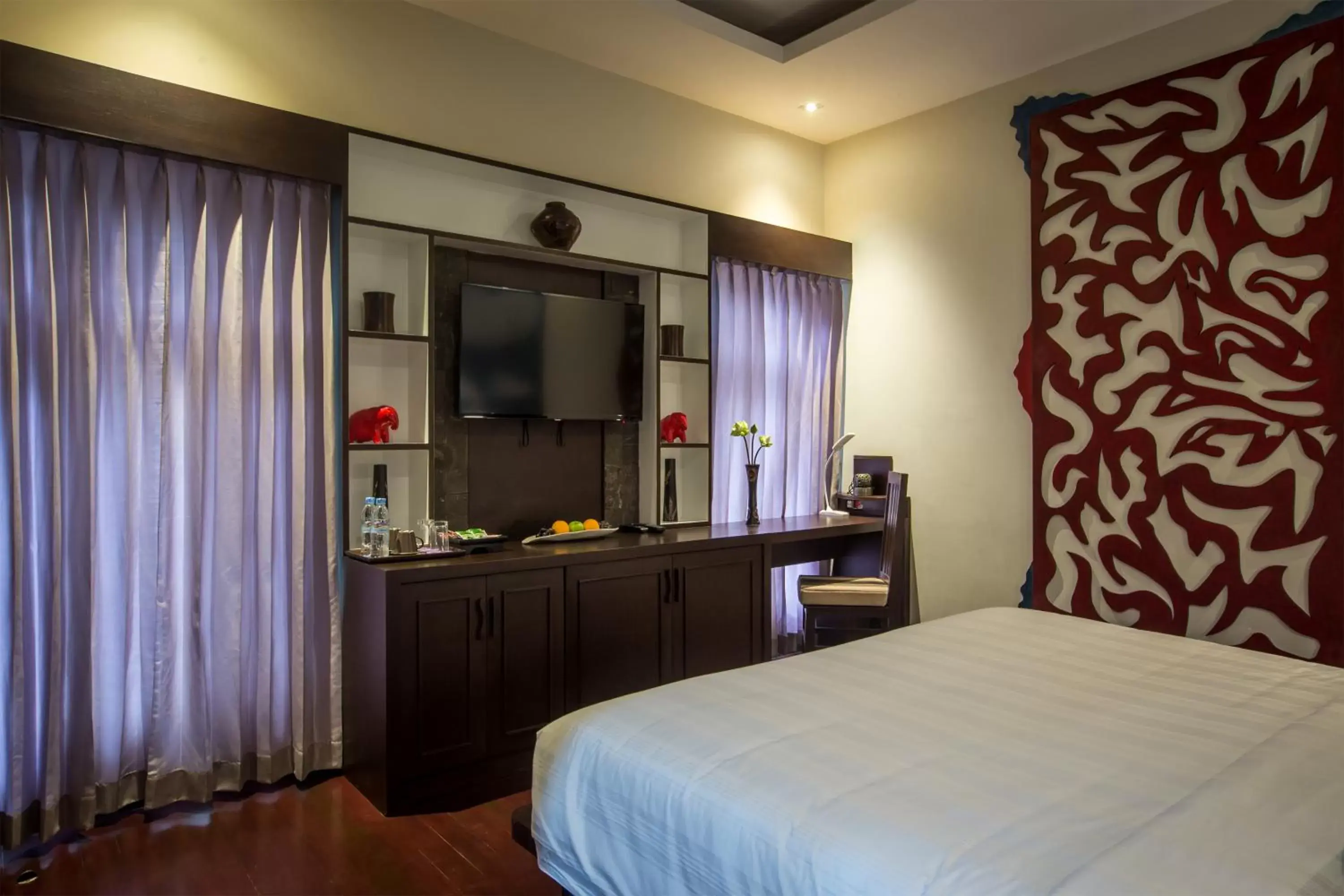 Bed in De Sarann Villa Bed in De Sarann Villa