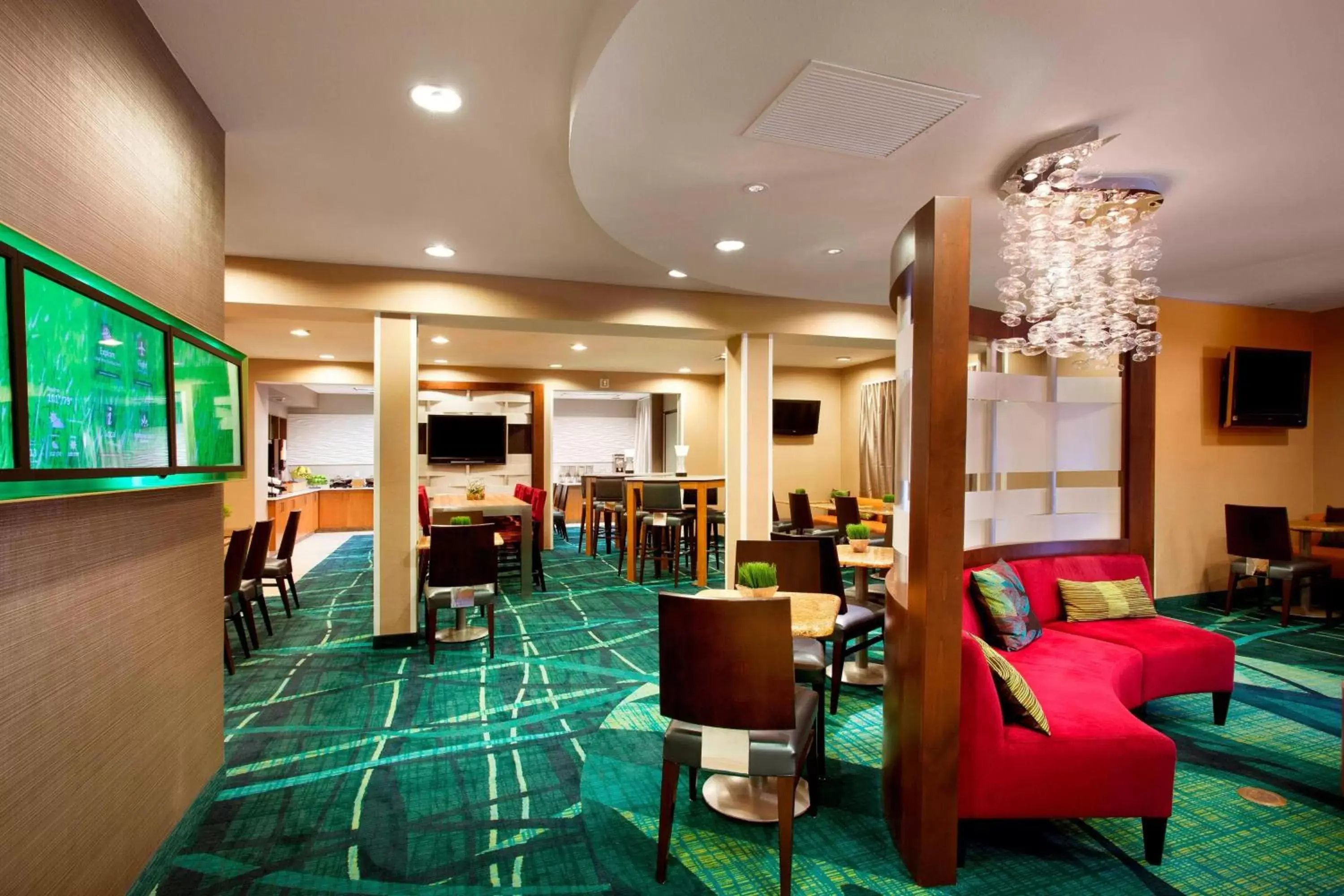 Lobby or reception, Lounge/Bar in SpringHill Suites Phoenix Downtown