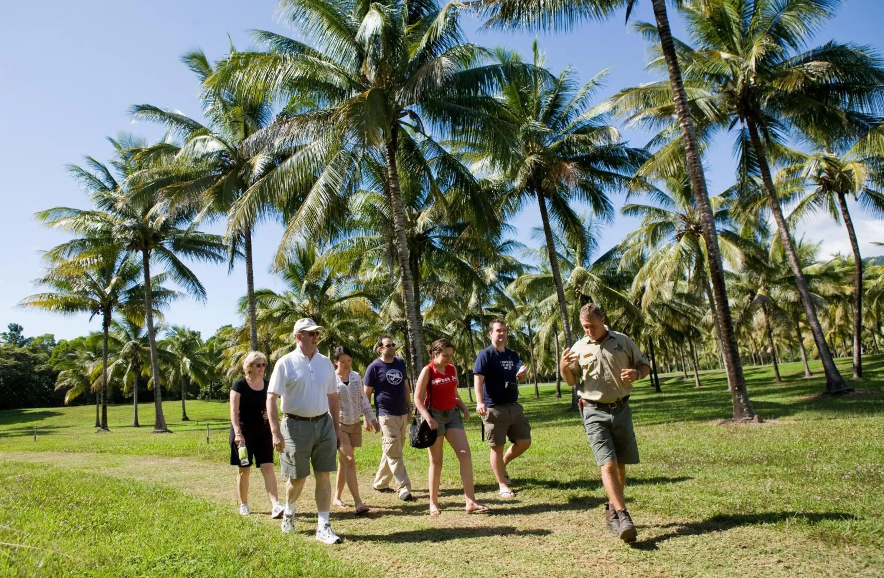 People in Thala Beach Nature Reserve