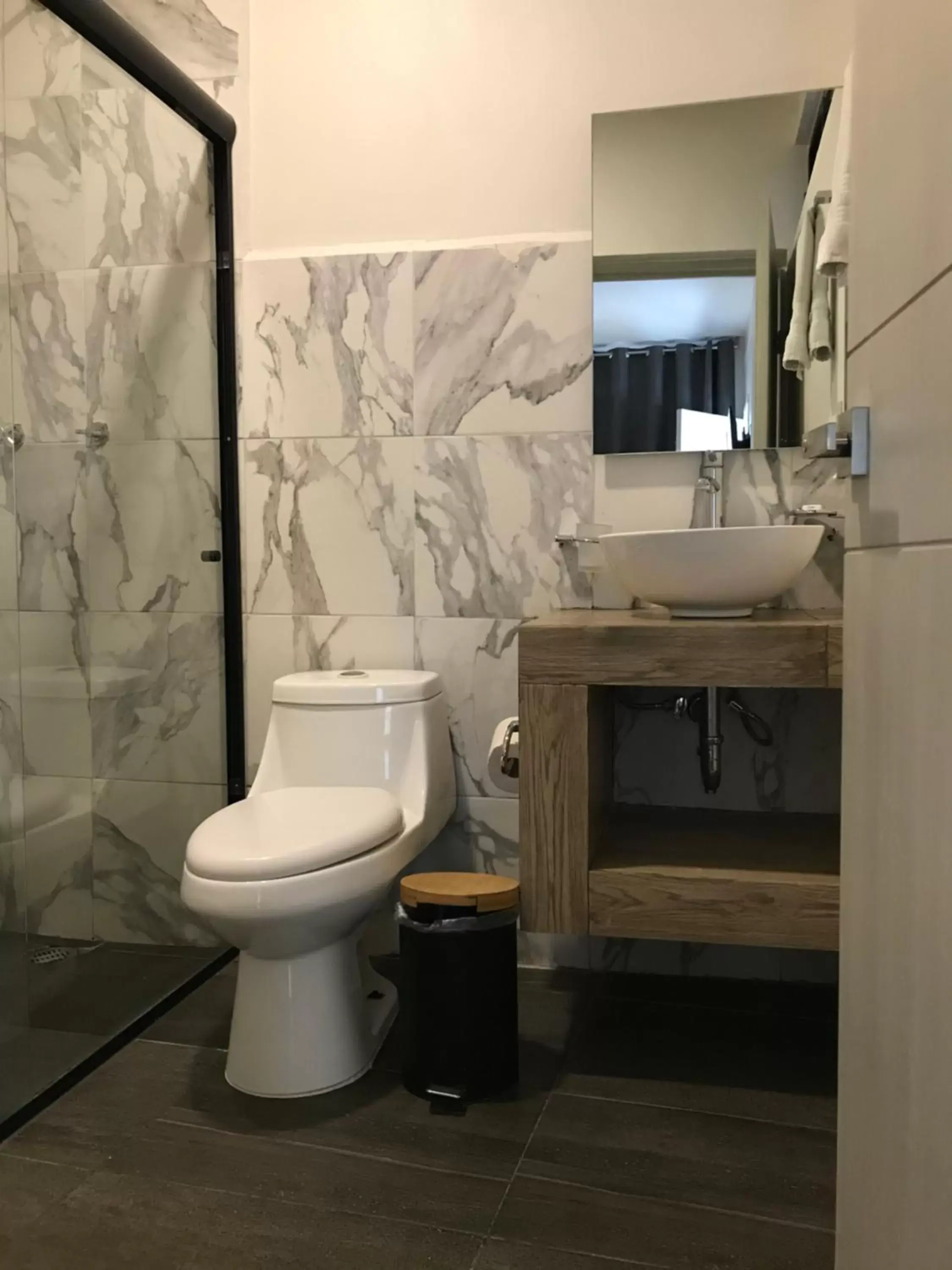 Bathroom in Capital Suites