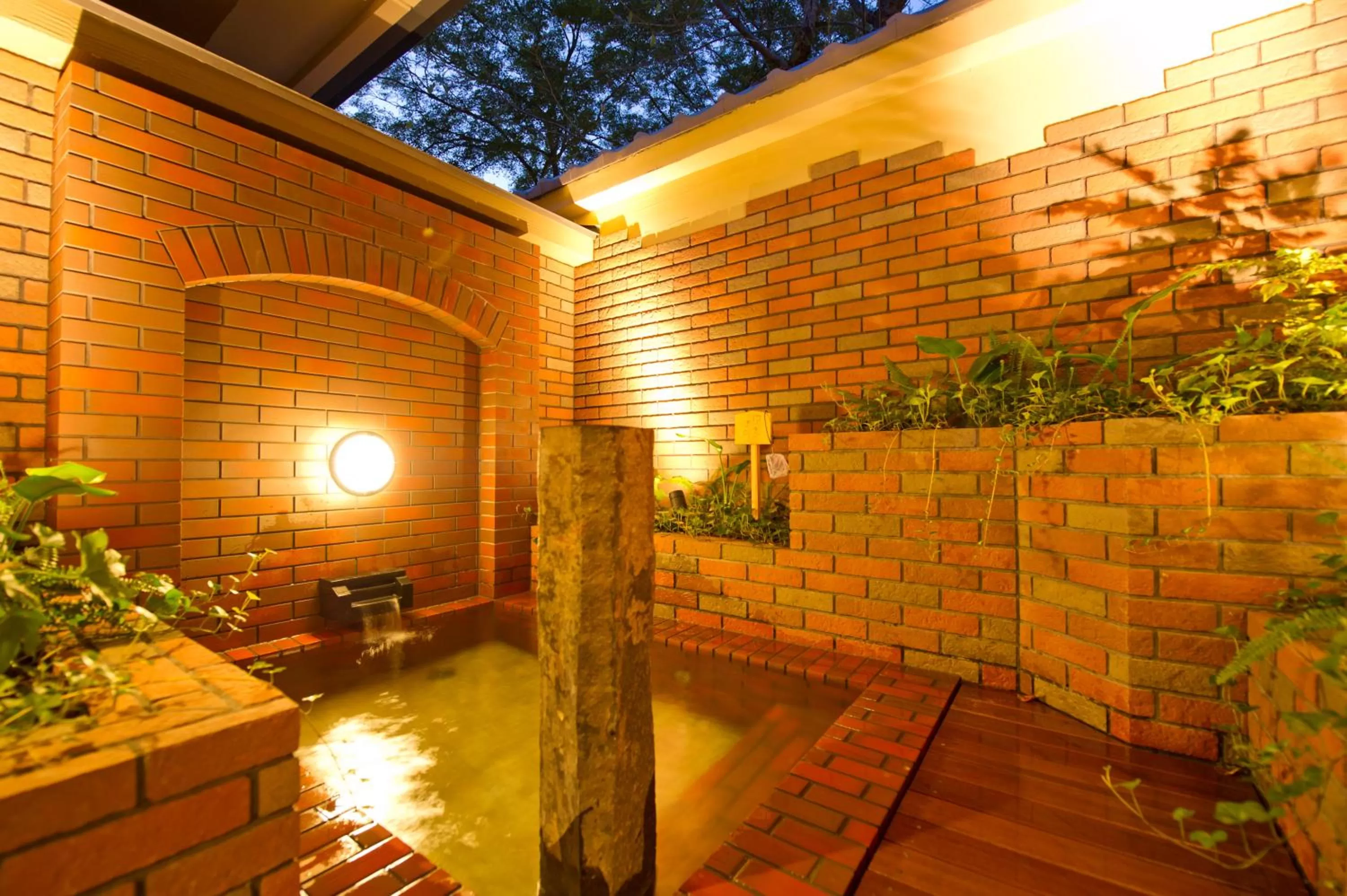 Open Air Bath in Kadensho, Arashiyama Onsen, Kyoto - Kyoritsu Resort