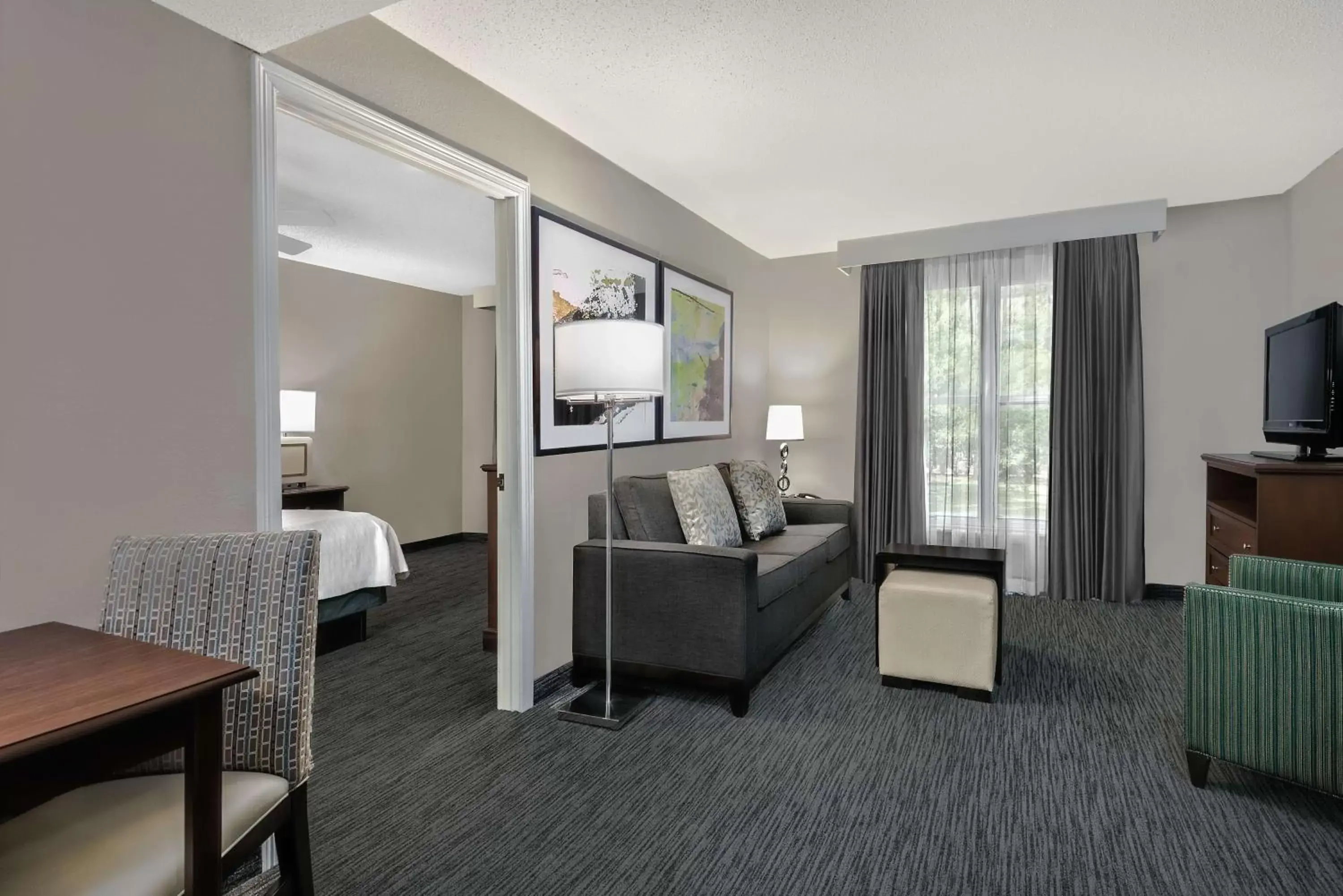 Living room, Seating Area in Homewood Suites by Hilton Houston-Clear Lake