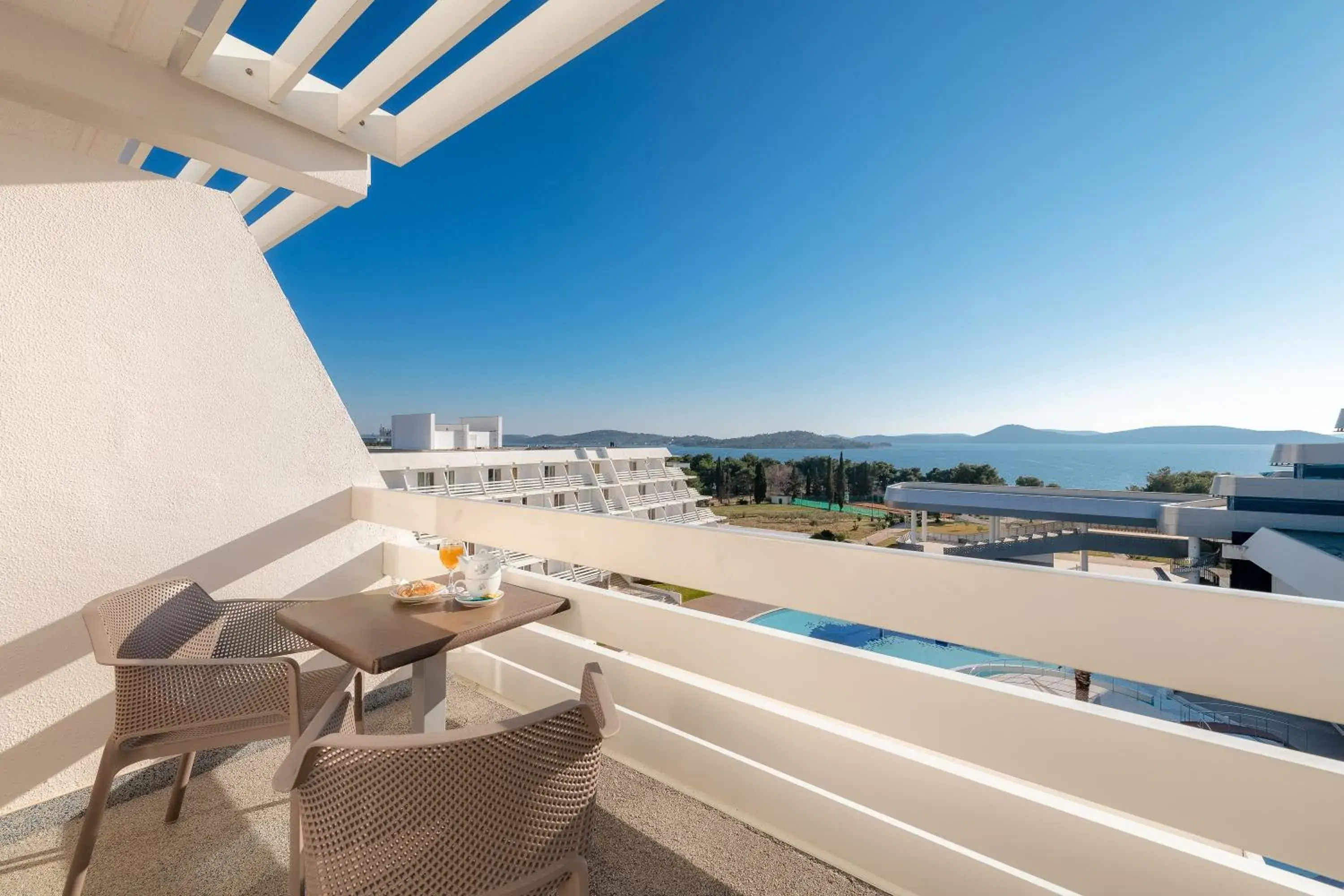 Balcony/Terrace in Hotel Olympia