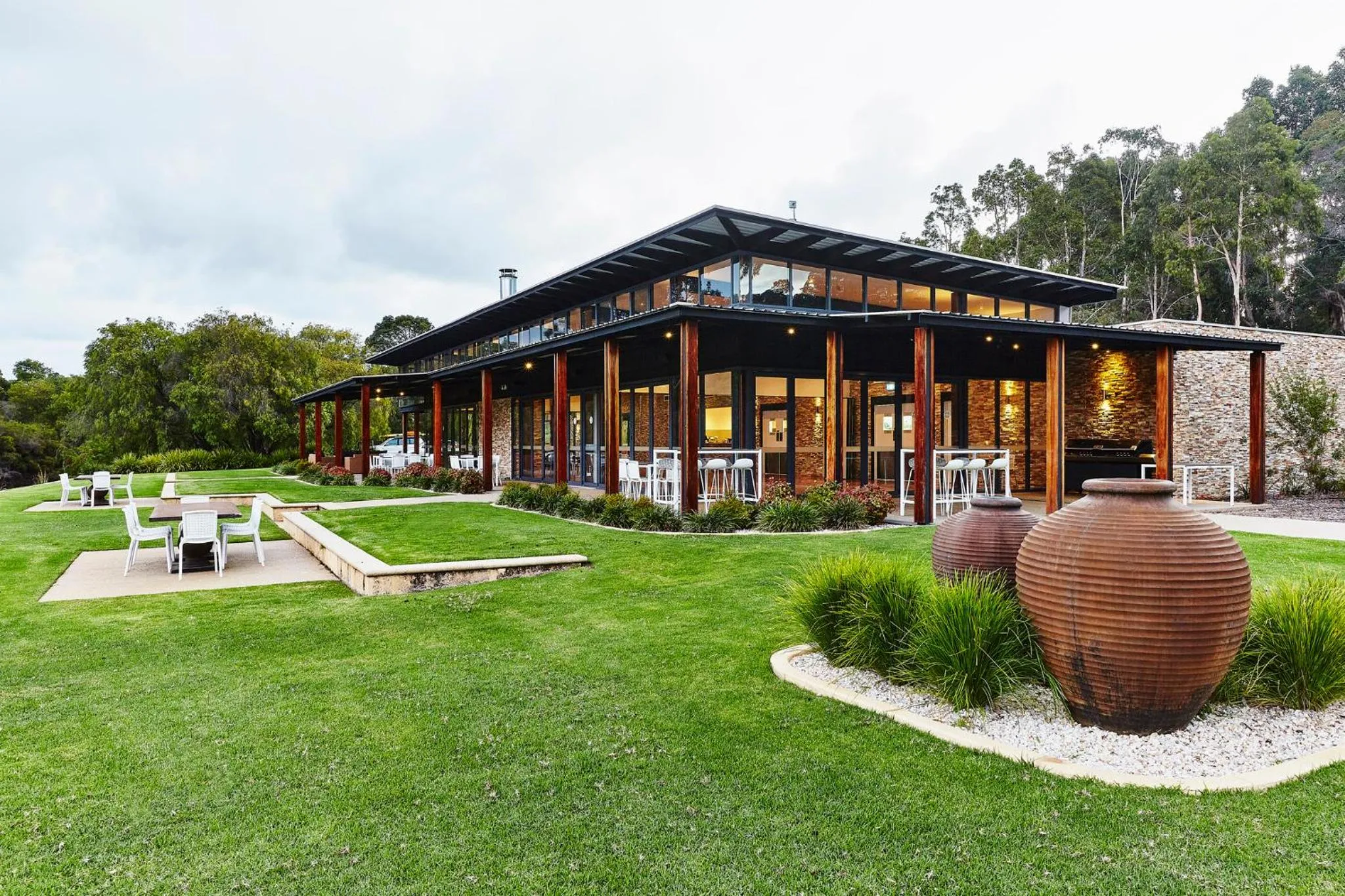 Property building in Eight Willows Retreat