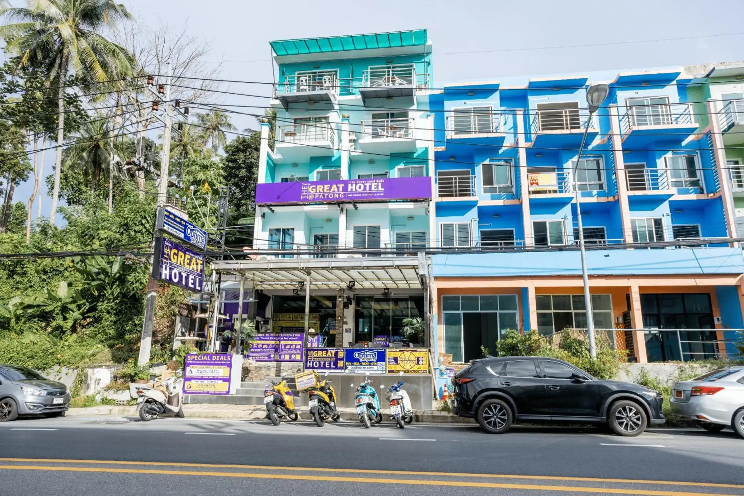 Property building in The Great @Patong Hotel Property building in The Great @Patong Hotel