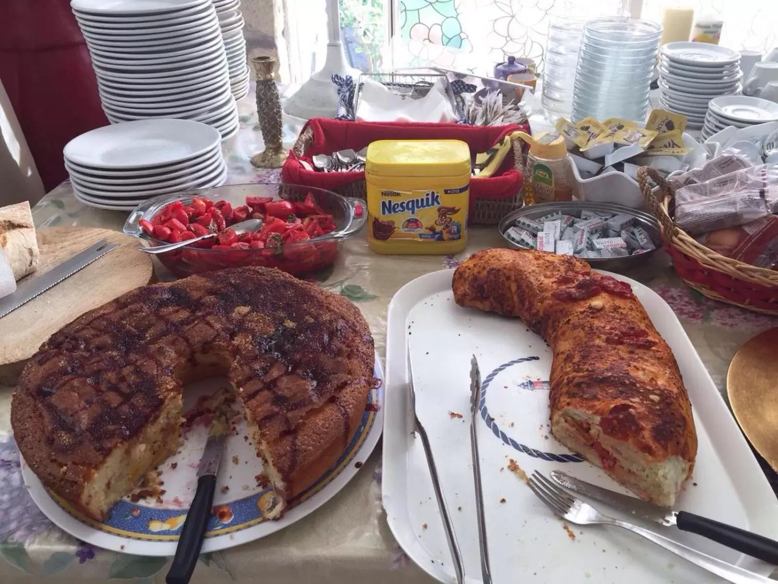 Breakfast in Tenuta Villa Tara